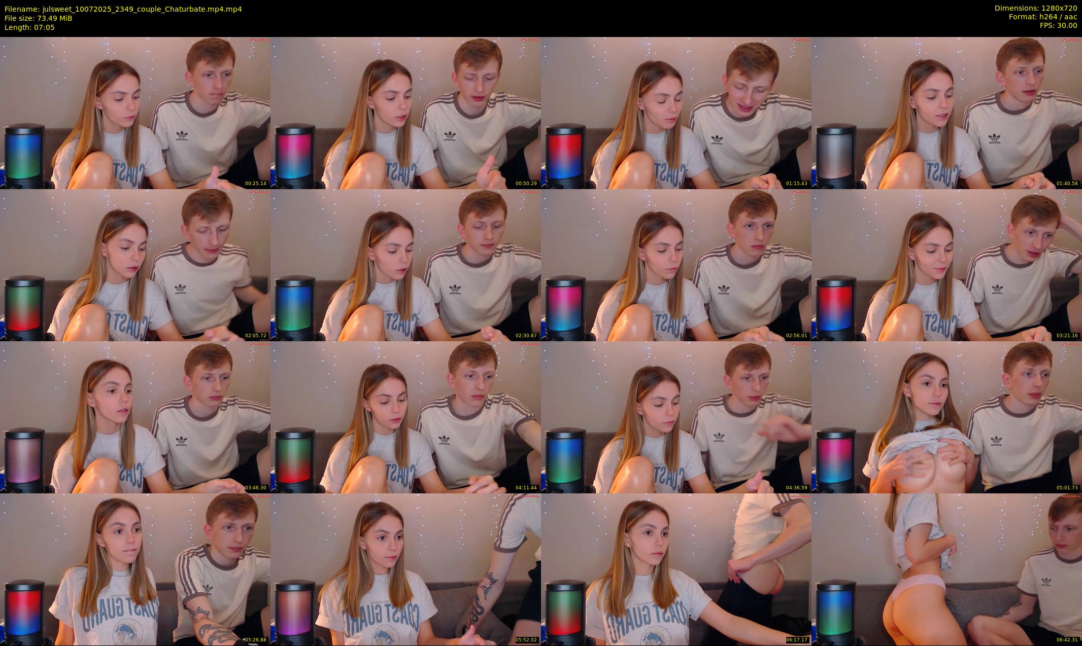 julsweet — 8 minute Chaturbate male cam show recording, 720p, Jul 10, 2025