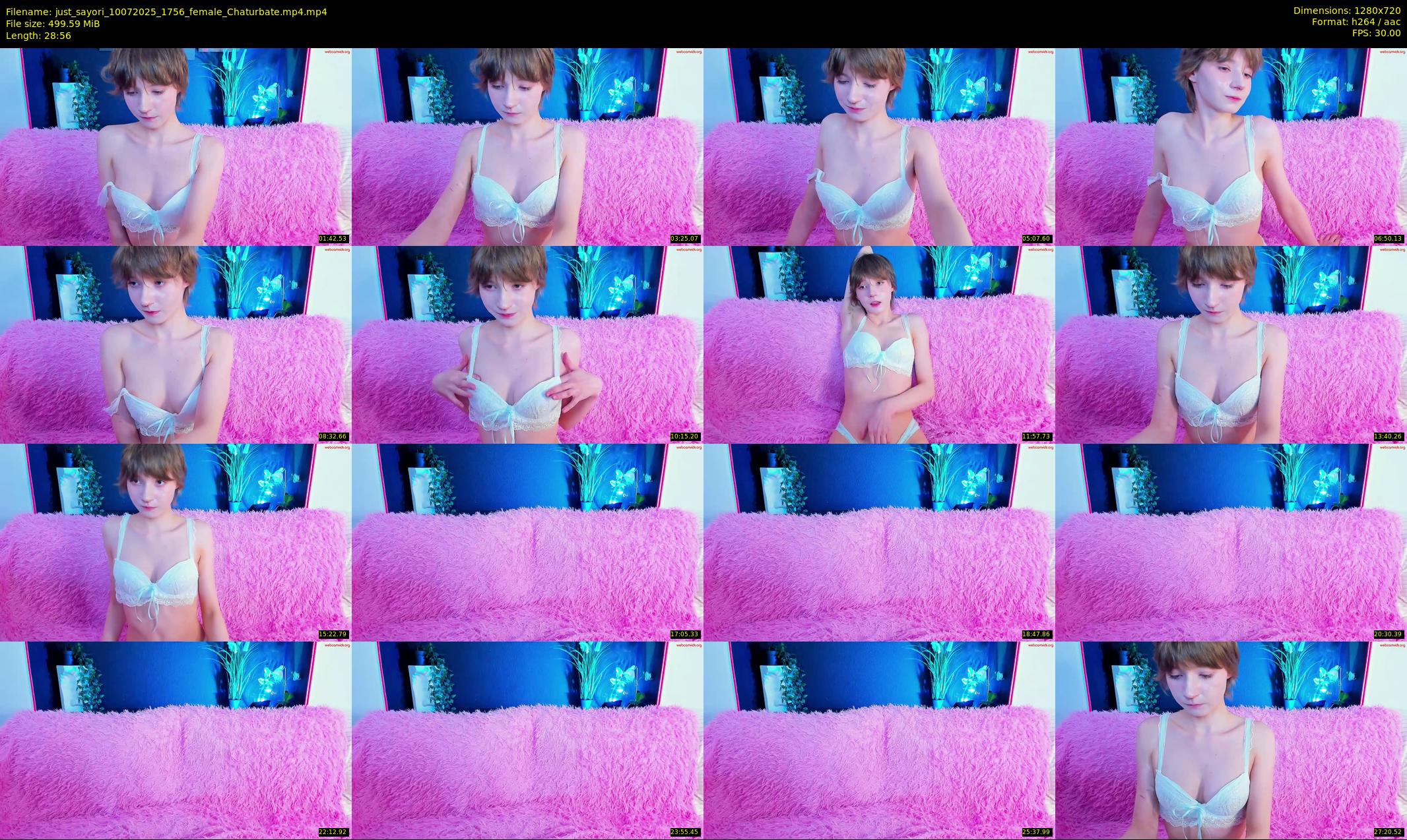 just_sayori — 29 minute Chaturbate female cam show recording, 720p, Jul 10, 2025
