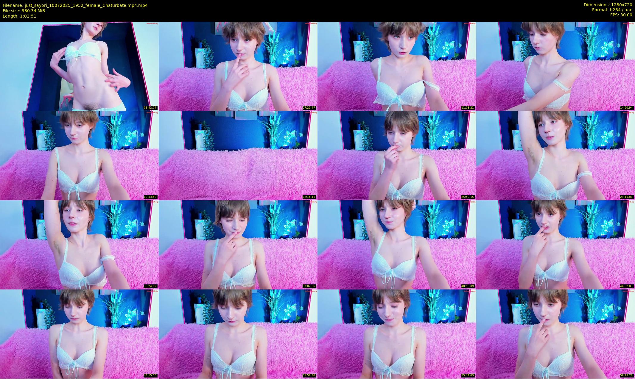 just_sayori — 63 minute Chaturbate female cam show recording, 720p, Jul 10, 2025