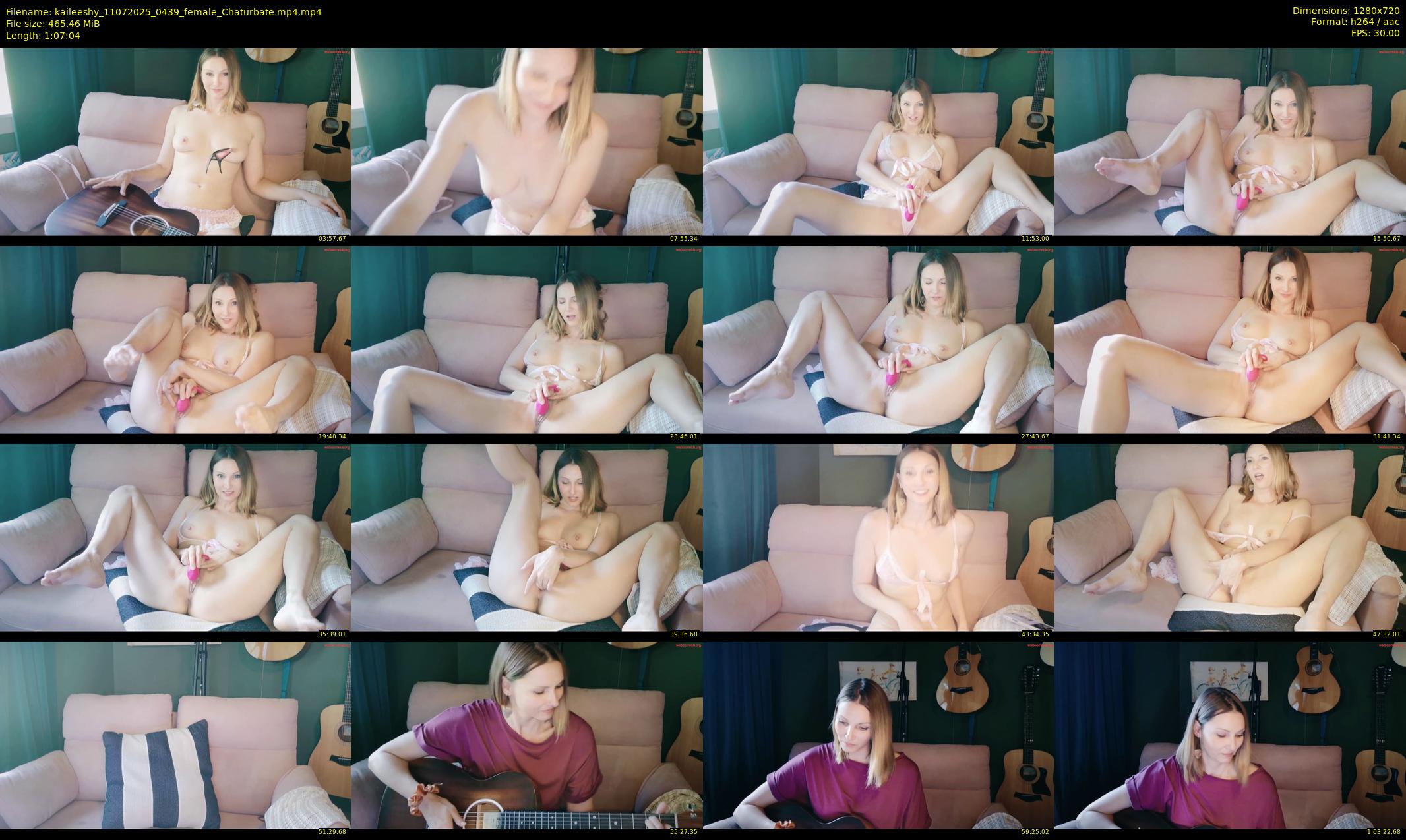 kaileeshy — 68 minute Chaturbate female cam show recording, 720p, Jul 11, 2025