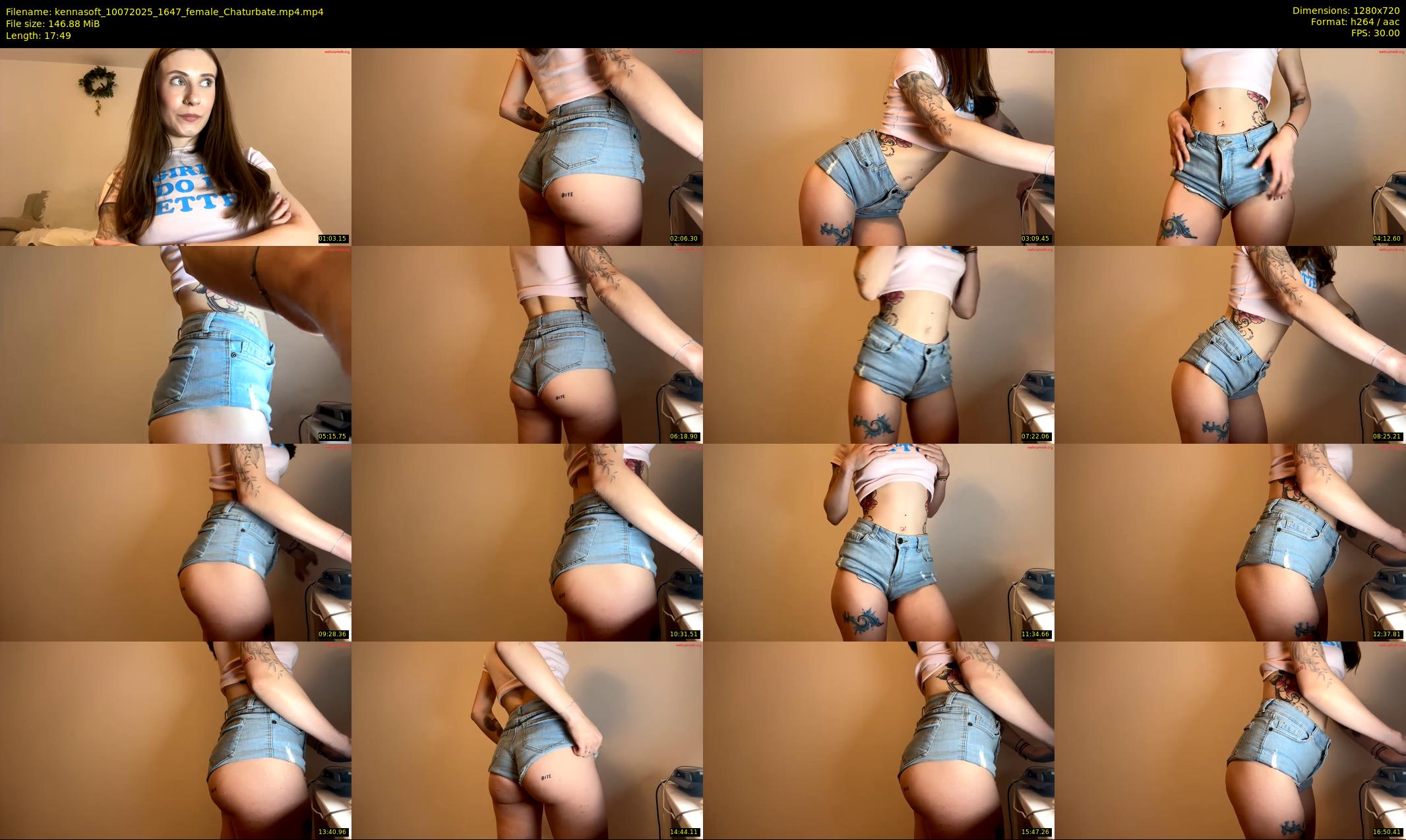 kennasoft — 18 minute Chaturbate female cam show recording, 720p, Jul 10, 2025