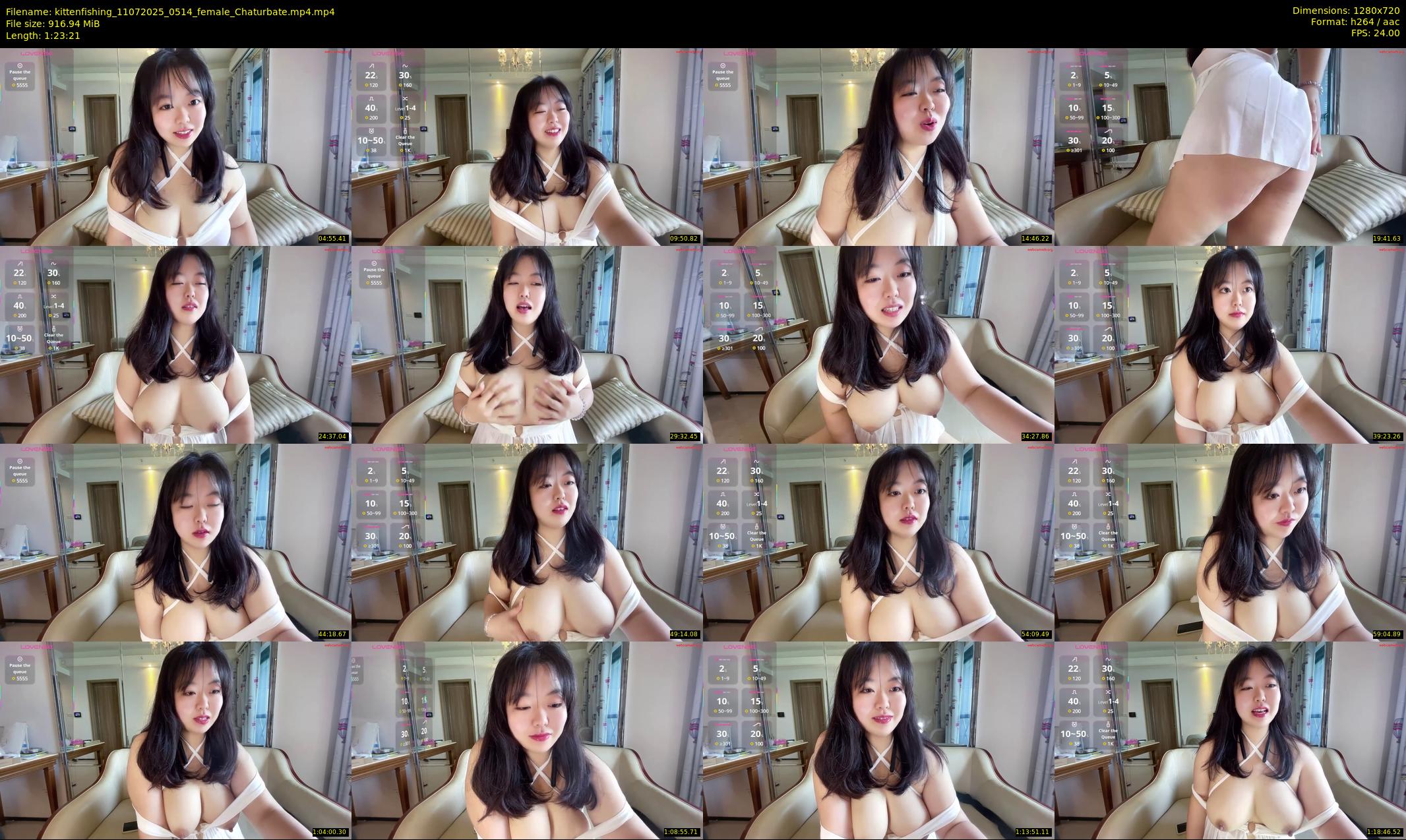 kittenfishing — 84 minute Chaturbate female cam show recording, 720p, Jul 11, 2025