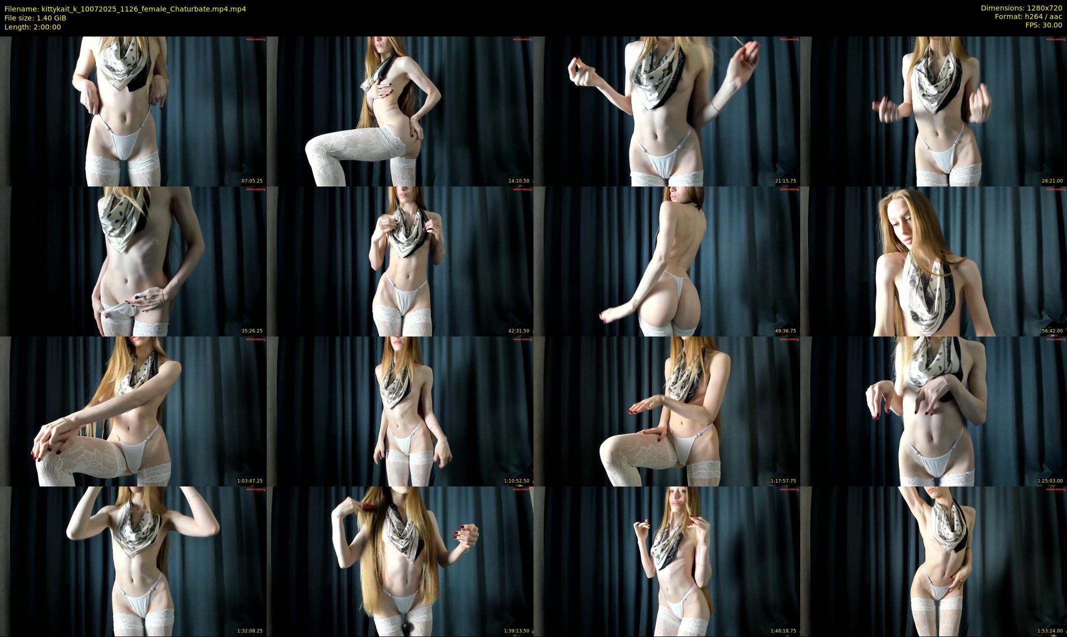 kittykait_k — 120 minute Chaturbate female cam show recording, 720p, Jul 10, 2025
