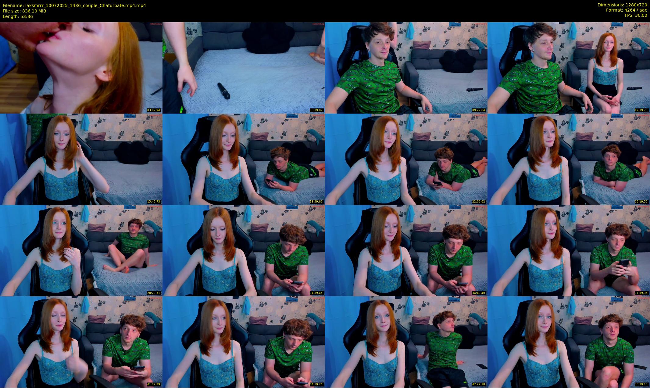 laksmrrr — 54 minute Chaturbate couple cam show recording, 720p, Jul 10, 2025