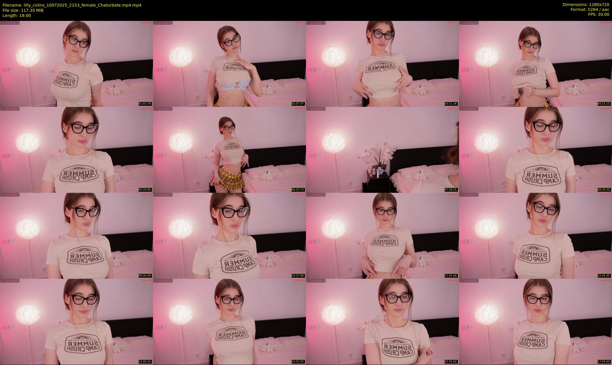 lilly_colins — 18 minute Chaturbate female cam show recording, 720p, Jul 10, 2025