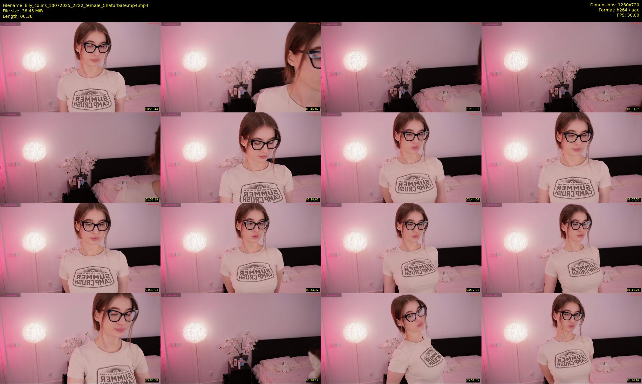 lilly_colins — 7 minute Chaturbate female cam show recording, 720p, Jul 10, 2025