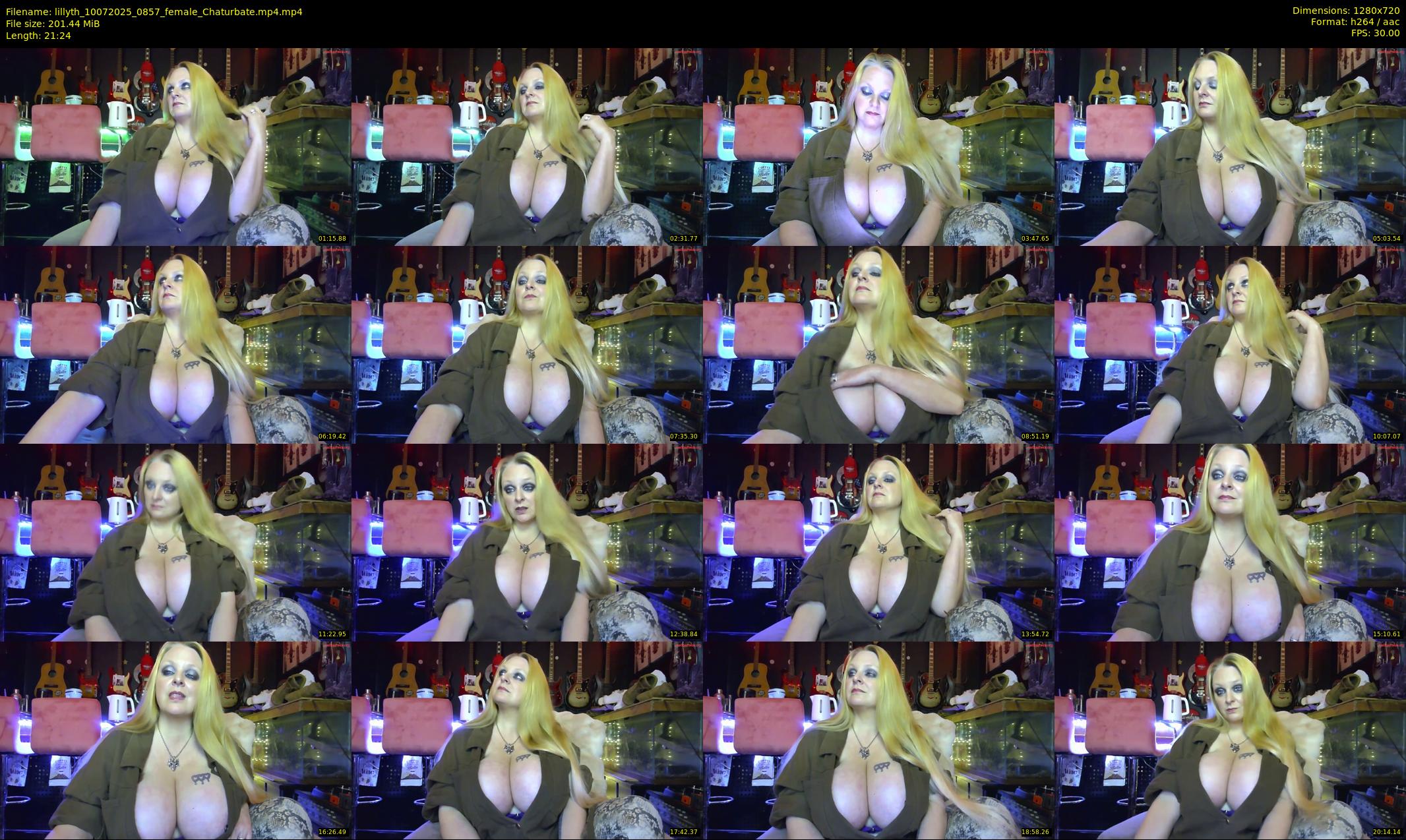 lillyth — 22 minute Chaturbate female cam show recording, 720p, Jul 10, 2025