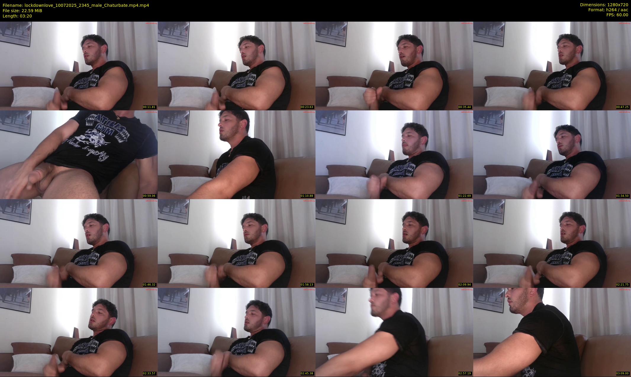 lockdownlove — 4 minute Chaturbate male cam show recording, 720p, Jul 10, 2025