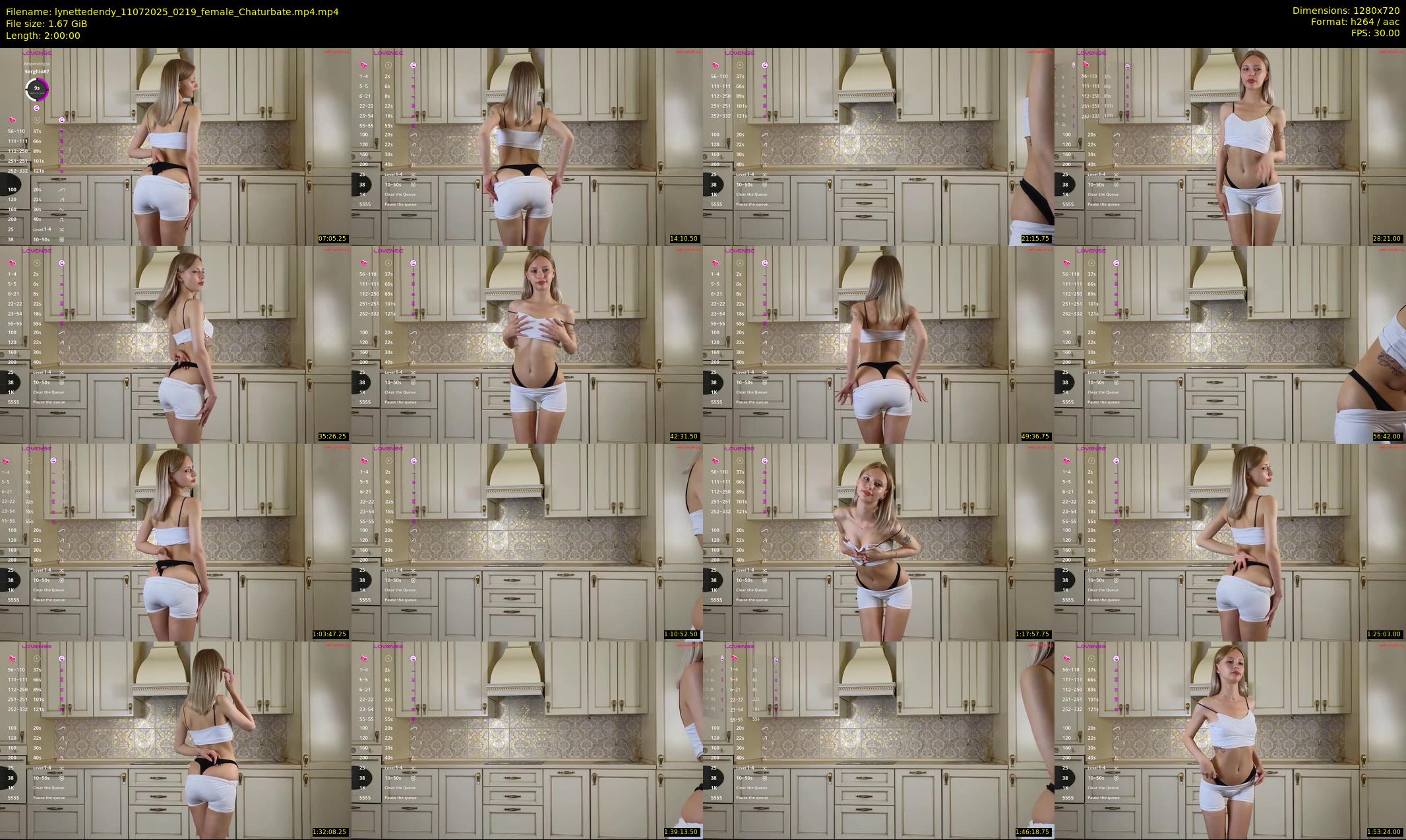 lynettedendy — 120 minute Chaturbate female cam show recording, 720p, Jul 11, 2025
