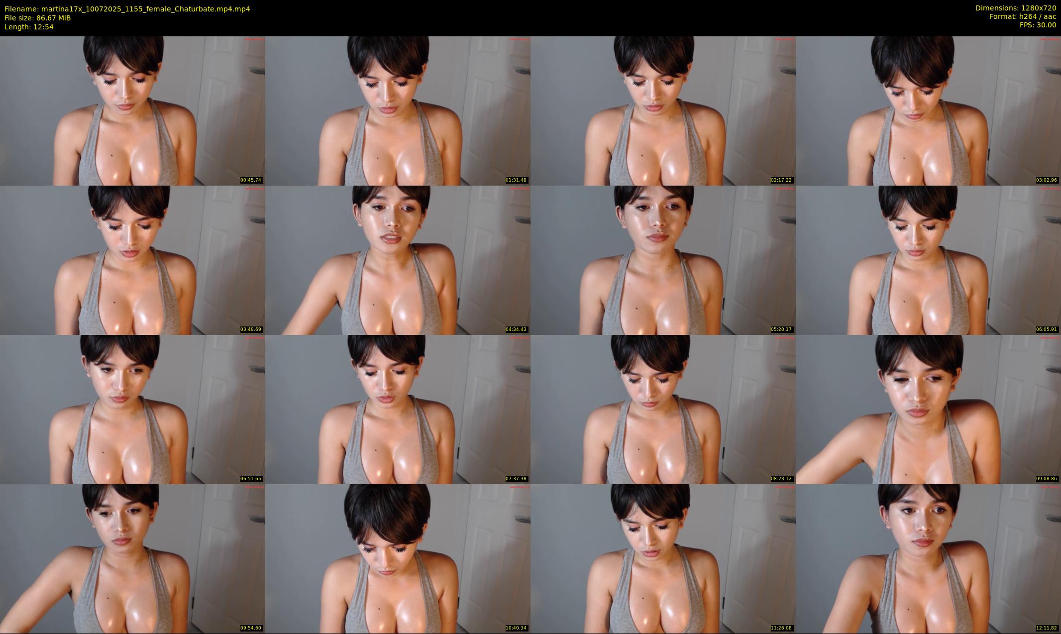 martina17x — 13 minute Chaturbate female cam show recording, 720p, Jul 10, 2025