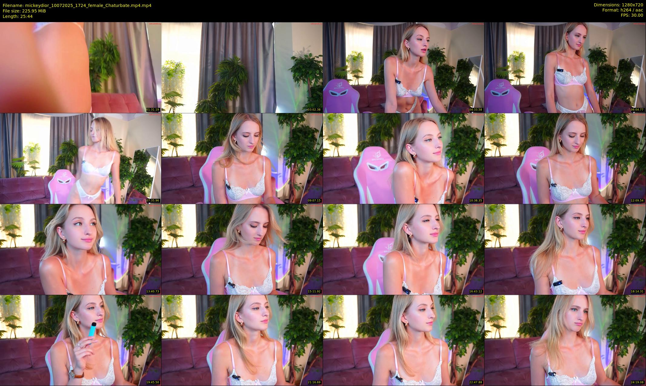 mickeydior — 26 minute Chaturbate female cam show recording, 720p, Jul 10, 2025