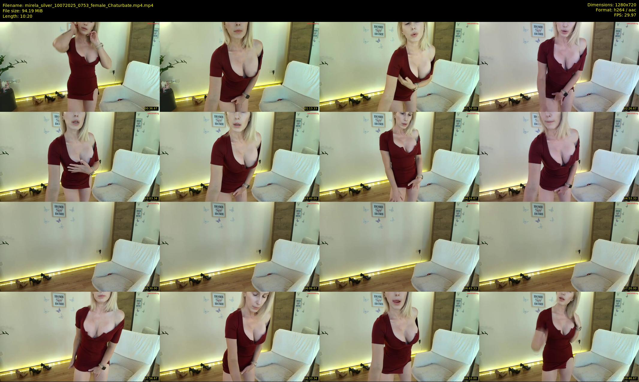 mirela_silver — 11 minute Chaturbate female cam show recording, 720p, Jul 10, 2025