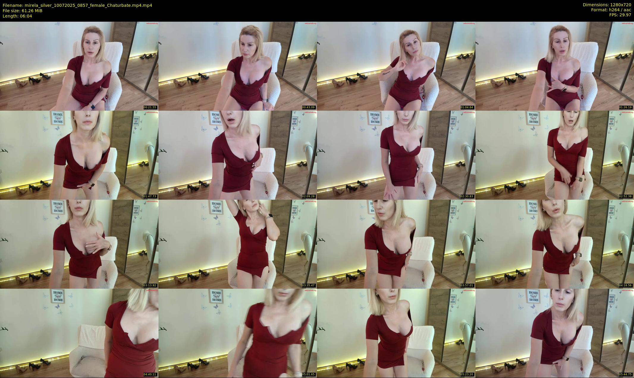 mirela_silver — 7 minute Chaturbate female cam show recording, 720p, Jul 10, 2025
