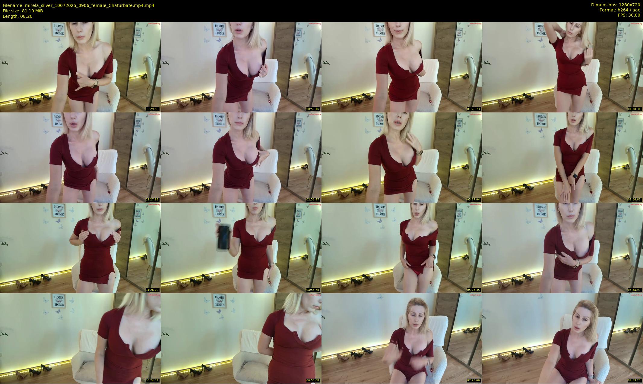 mirela_silver — 9 minute Chaturbate female cam show recording, 720p, Jul 10, 2025