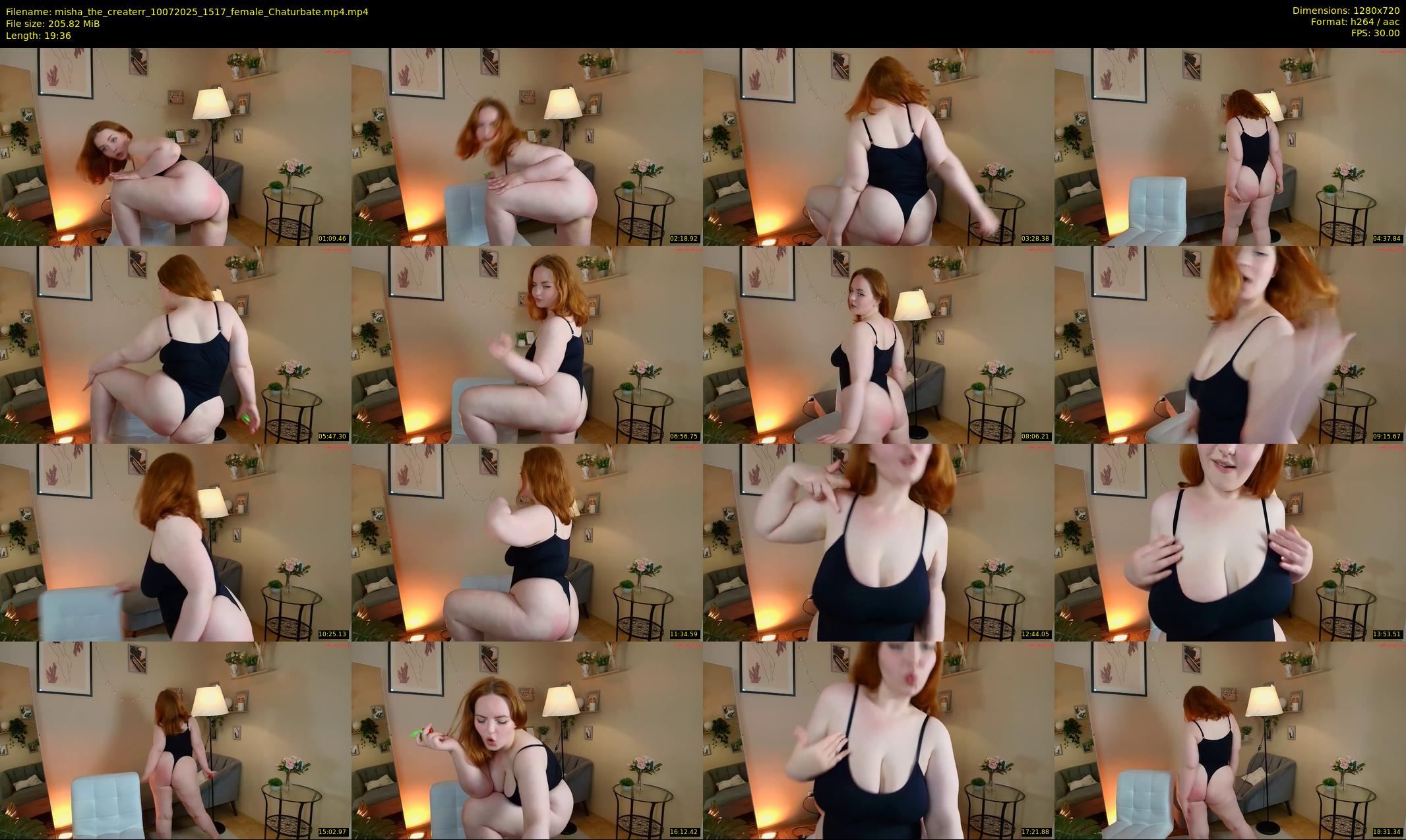misha_the_createrr — 20 minute Chaturbate female cam show recording, 720p, Jul 10, 2025