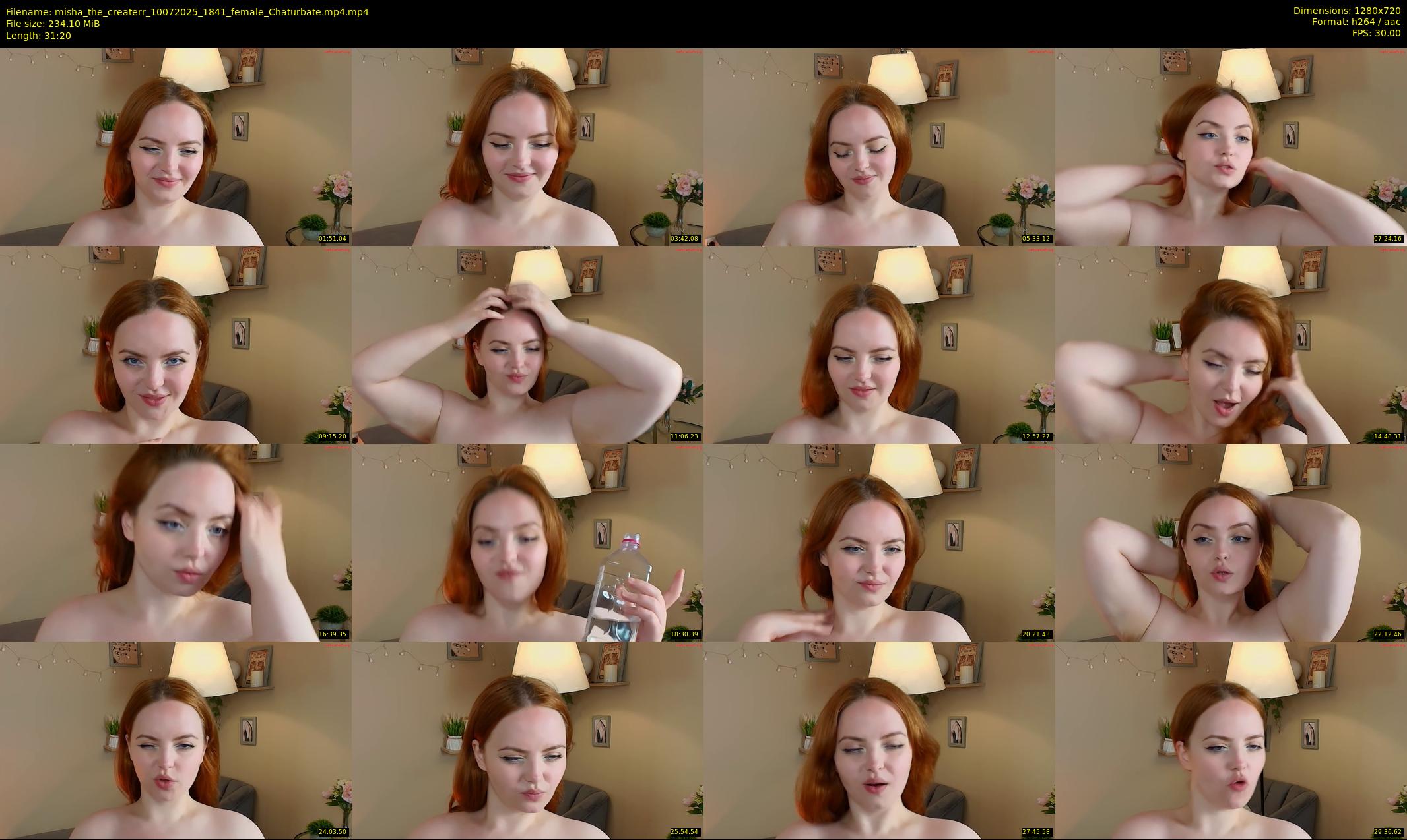 misha_the_createrr — 32 minute Chaturbate female cam show recording, 720p, Jul 10, 2025