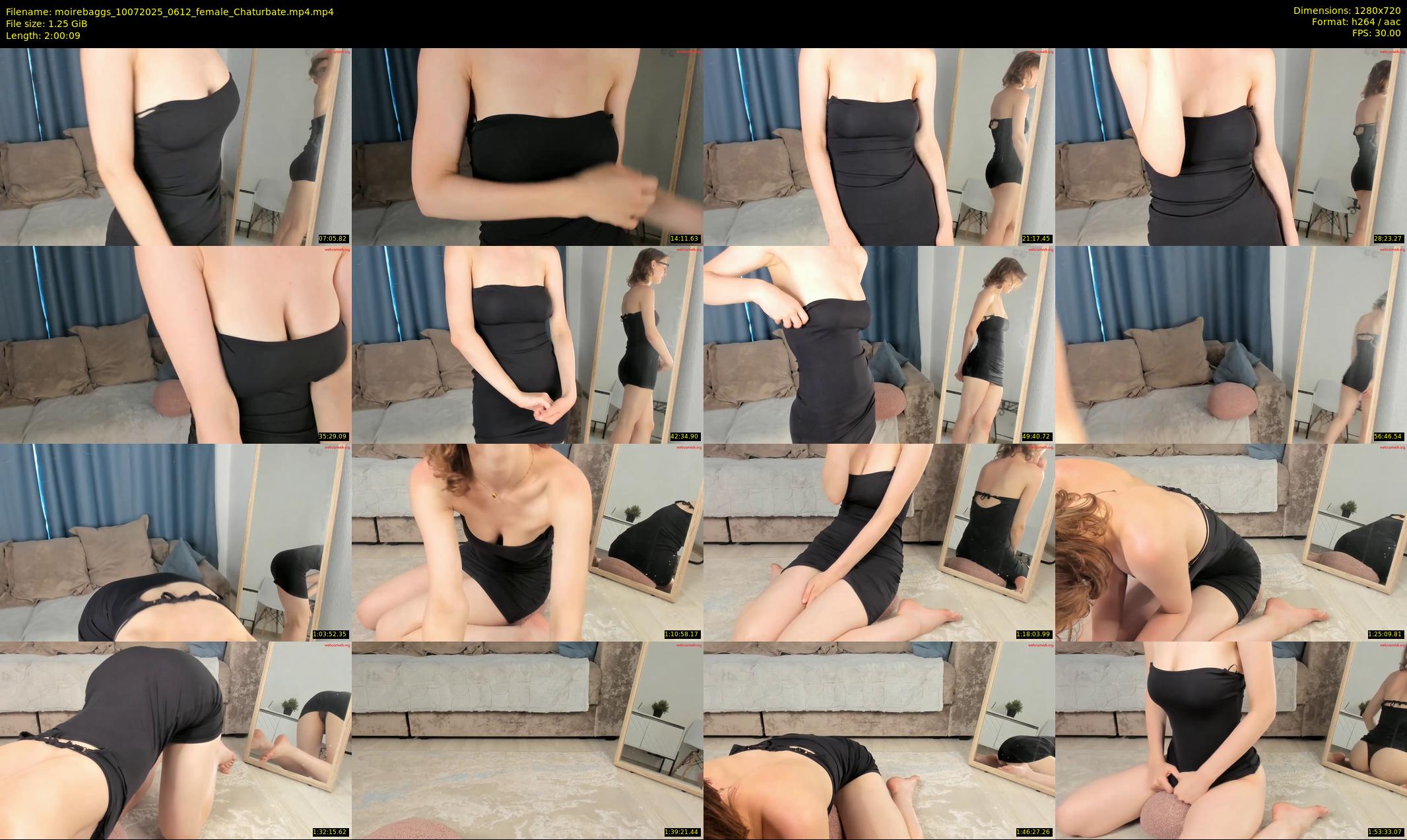 moirebaggs — 121 minute Chaturbate female cam show recording, 720p, Jul 10, 2025