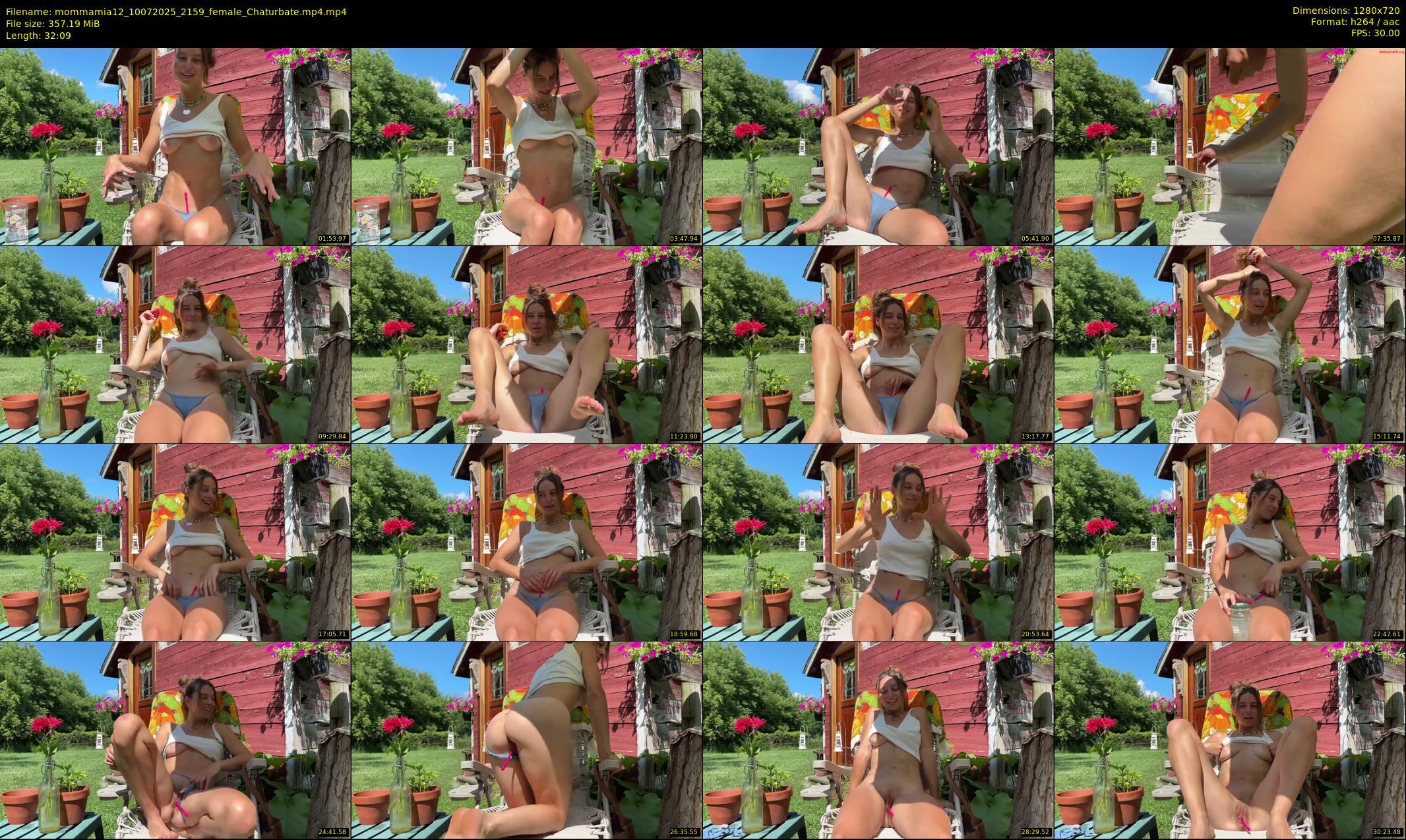 mommamia12 — 33 minute Chaturbate female cam show recording, 720p, Jul 10, 2025