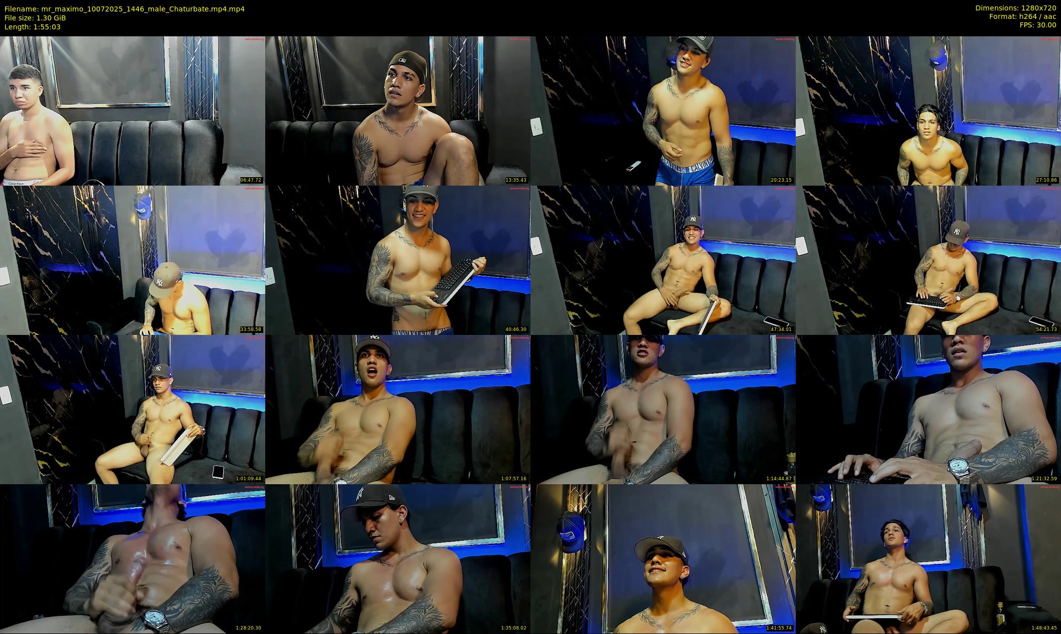 mr_maximo — 116 minute Chaturbate male cam show recording, 720p, Jul 10, 2025