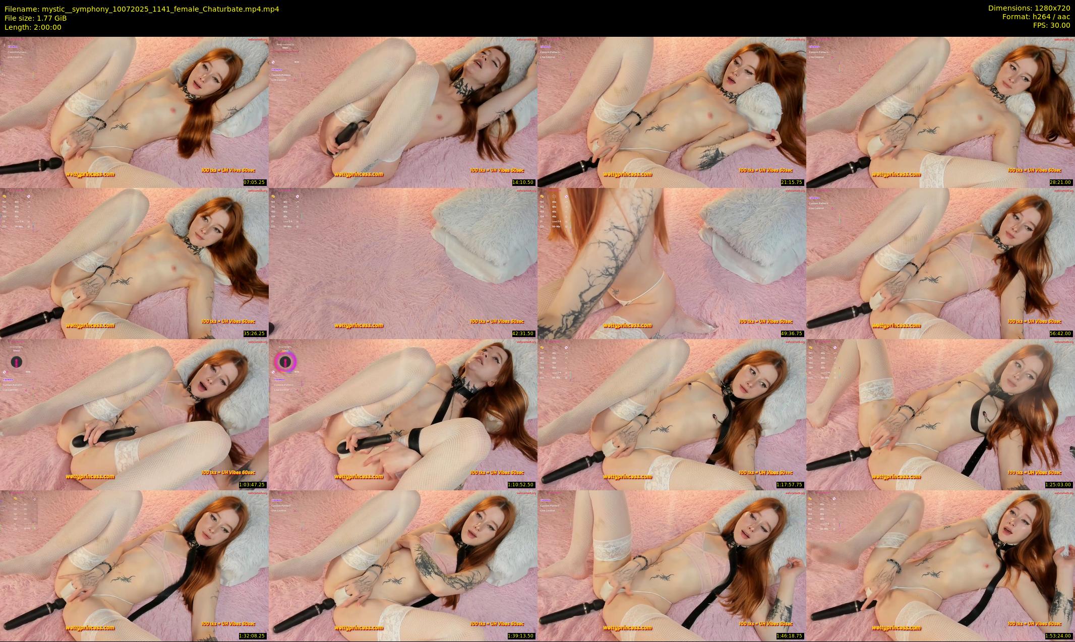 mystic__symphony — 120 minute Chaturbate female cam show recording, 720p, Jul 10, 2025