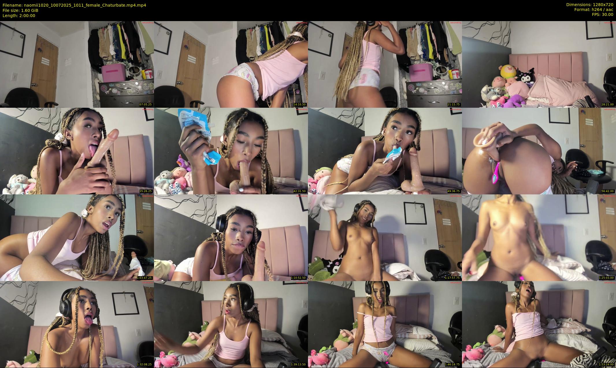 naomii1020 — 120 minute Chaturbate female cam show recording, 720p, Jul 10, 2025