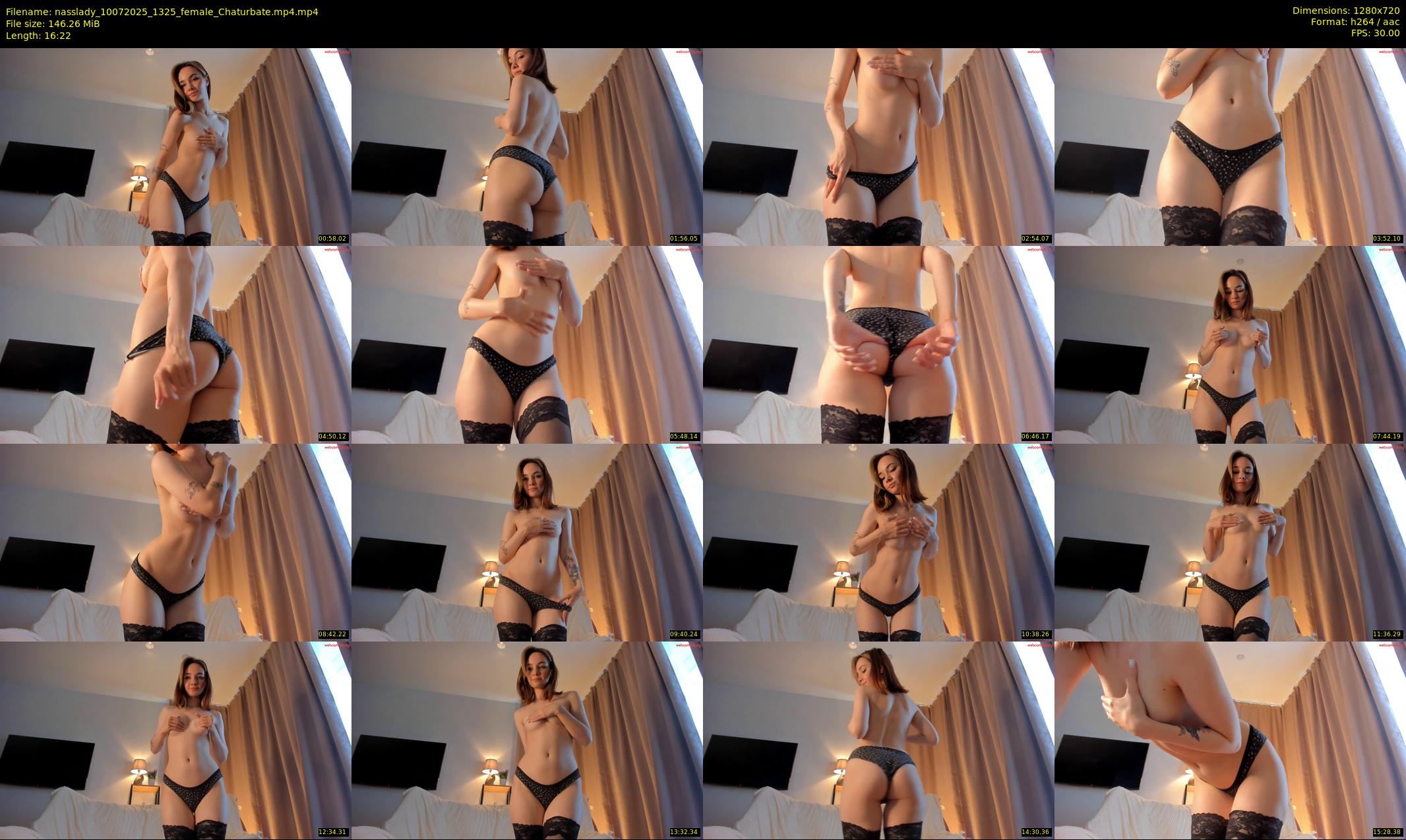nasslady — 17 minute Chaturbate female cam show recording, 720p, Jul 10, 2025
