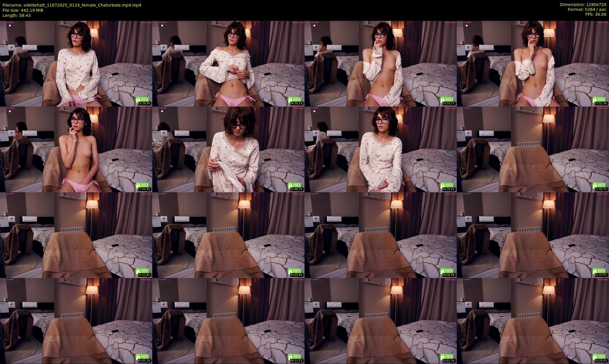 odettehatt — 59 minute Chaturbate female cam show recording, 720p, Jul 11, 2025