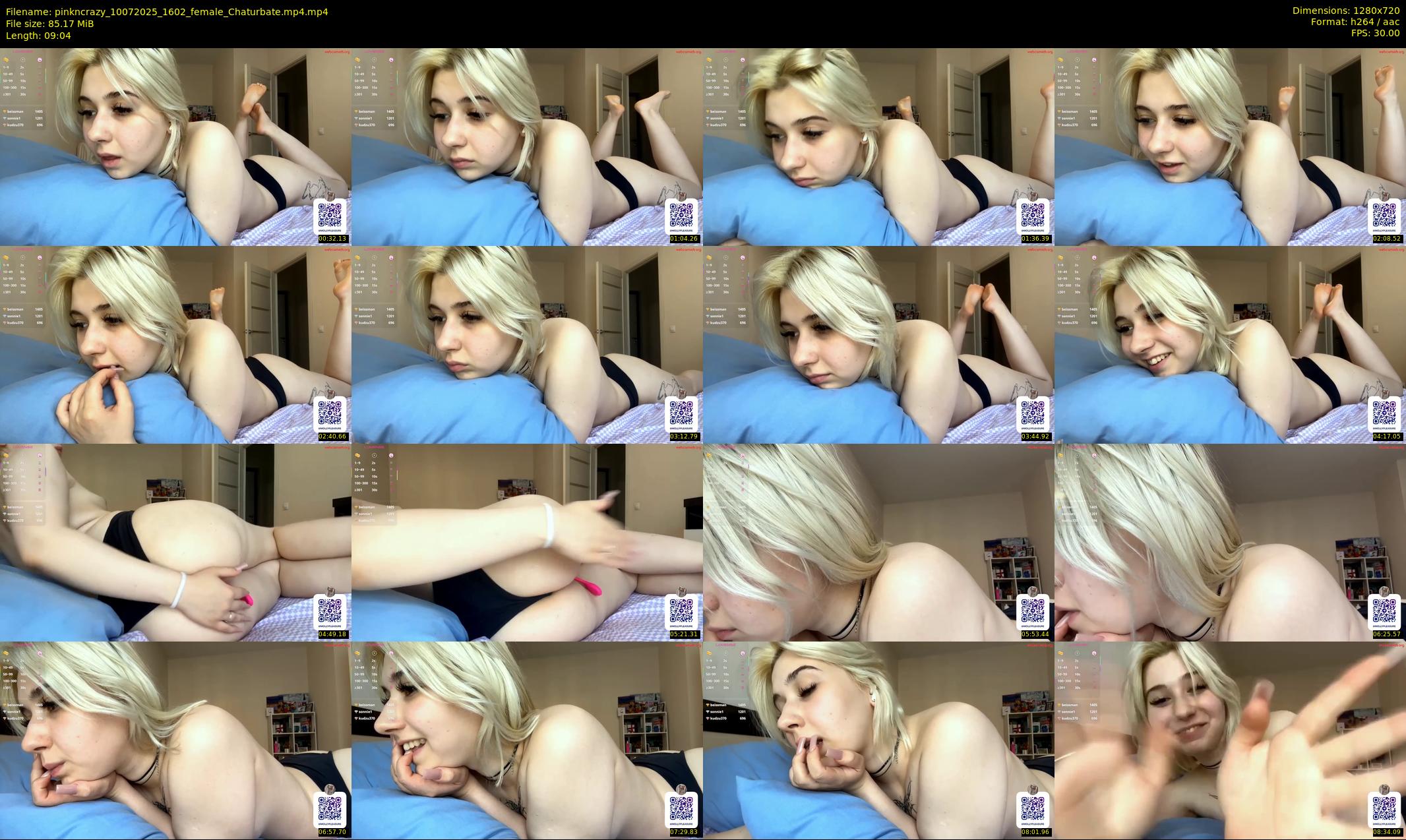pinkncrazy — 10 minute Chaturbate female cam show recording, 720p, Jul 10, 2025