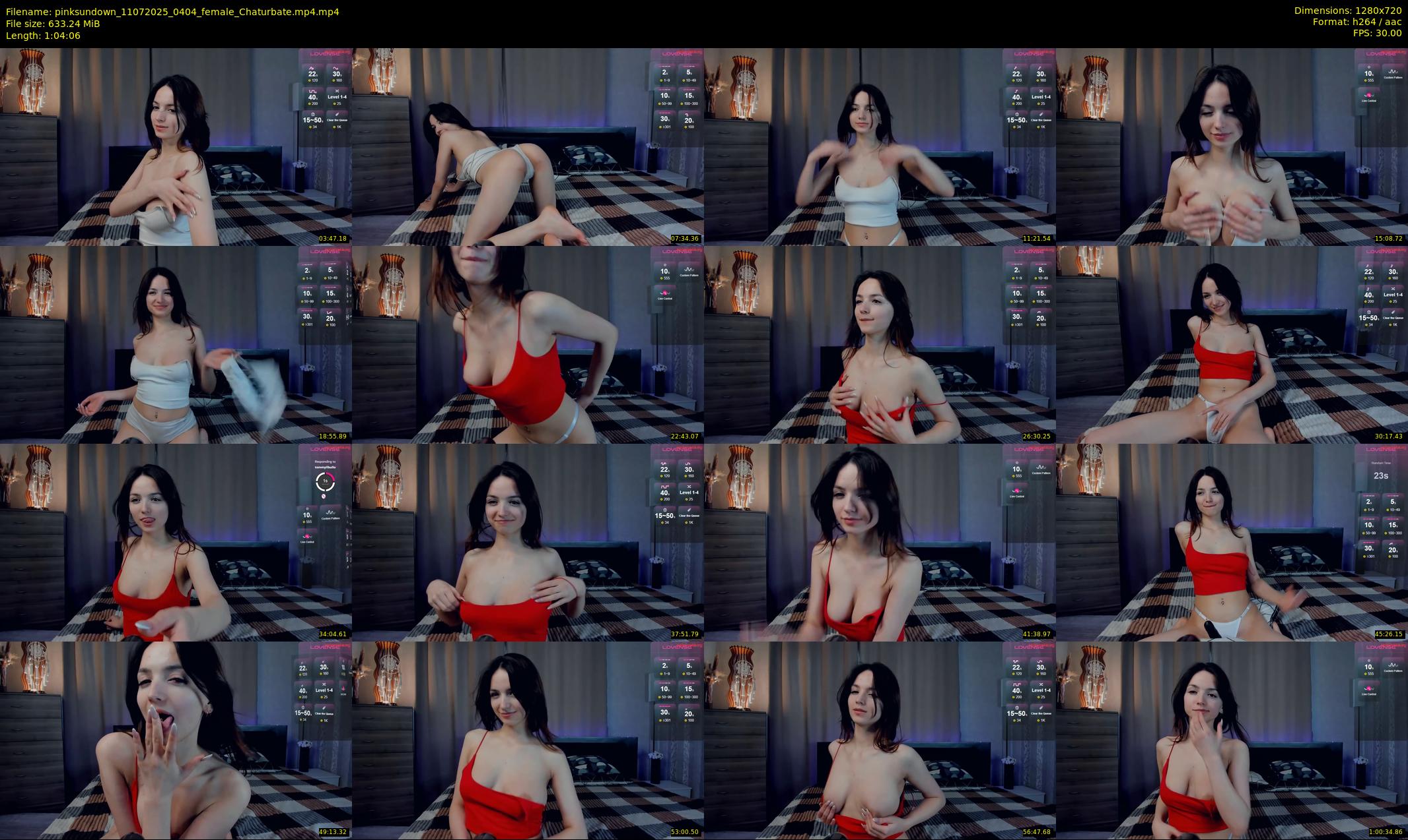 pinksundown — 65 minute Chaturbate female cam show recording, 720p, Jul 11, 2025