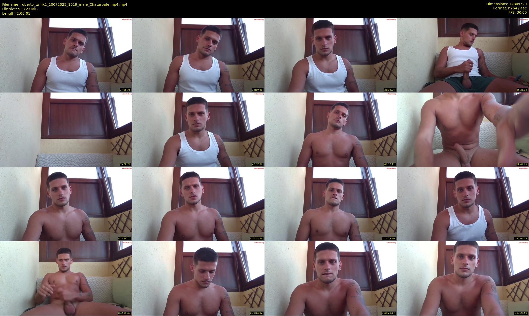 roberto_twink1 — 121 minute Chaturbate male cam show recording, 720p, Jul 10, 2025