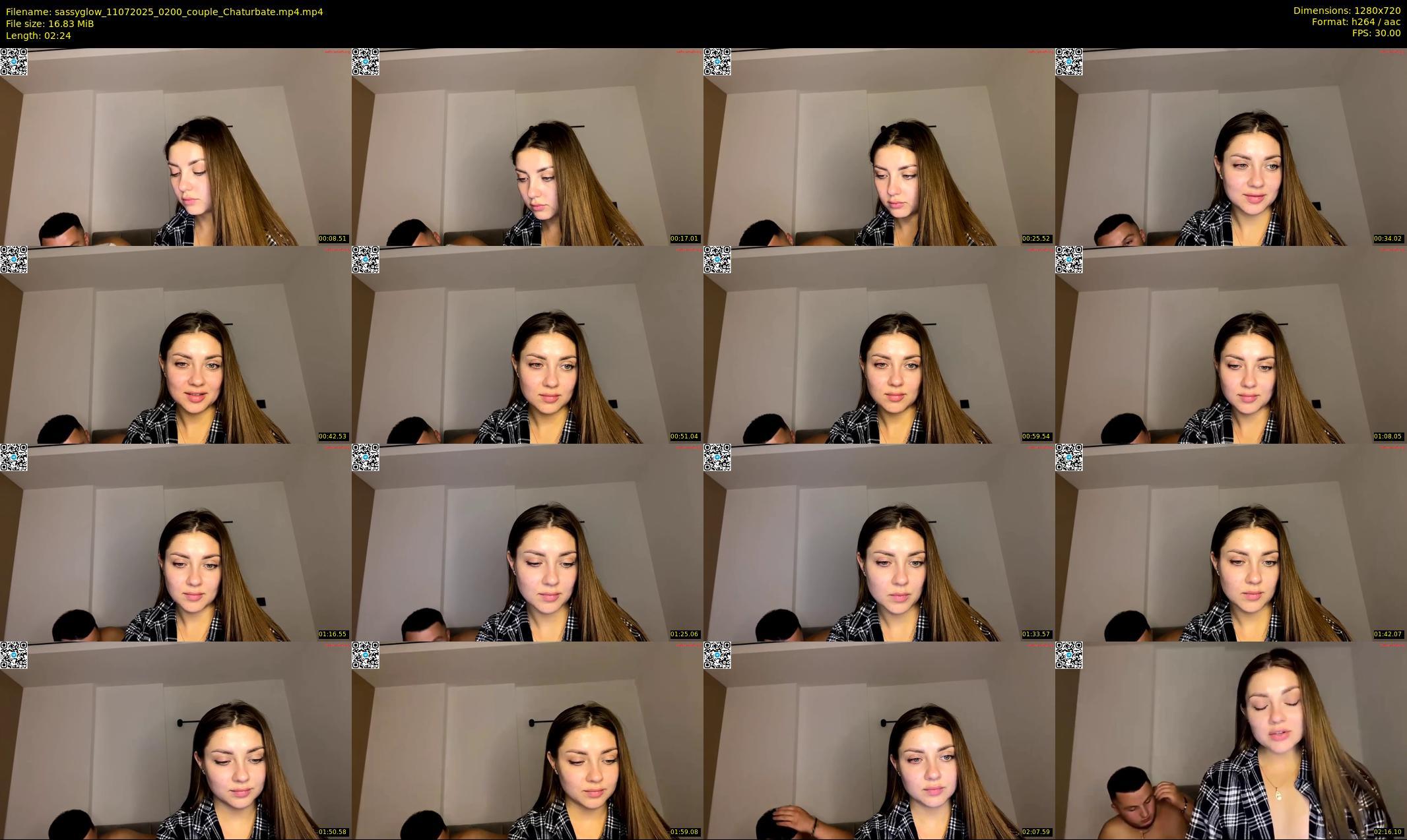 sassyglow — 3 minute Chaturbate couple cam show recording, 720p, Jul 11, 2025