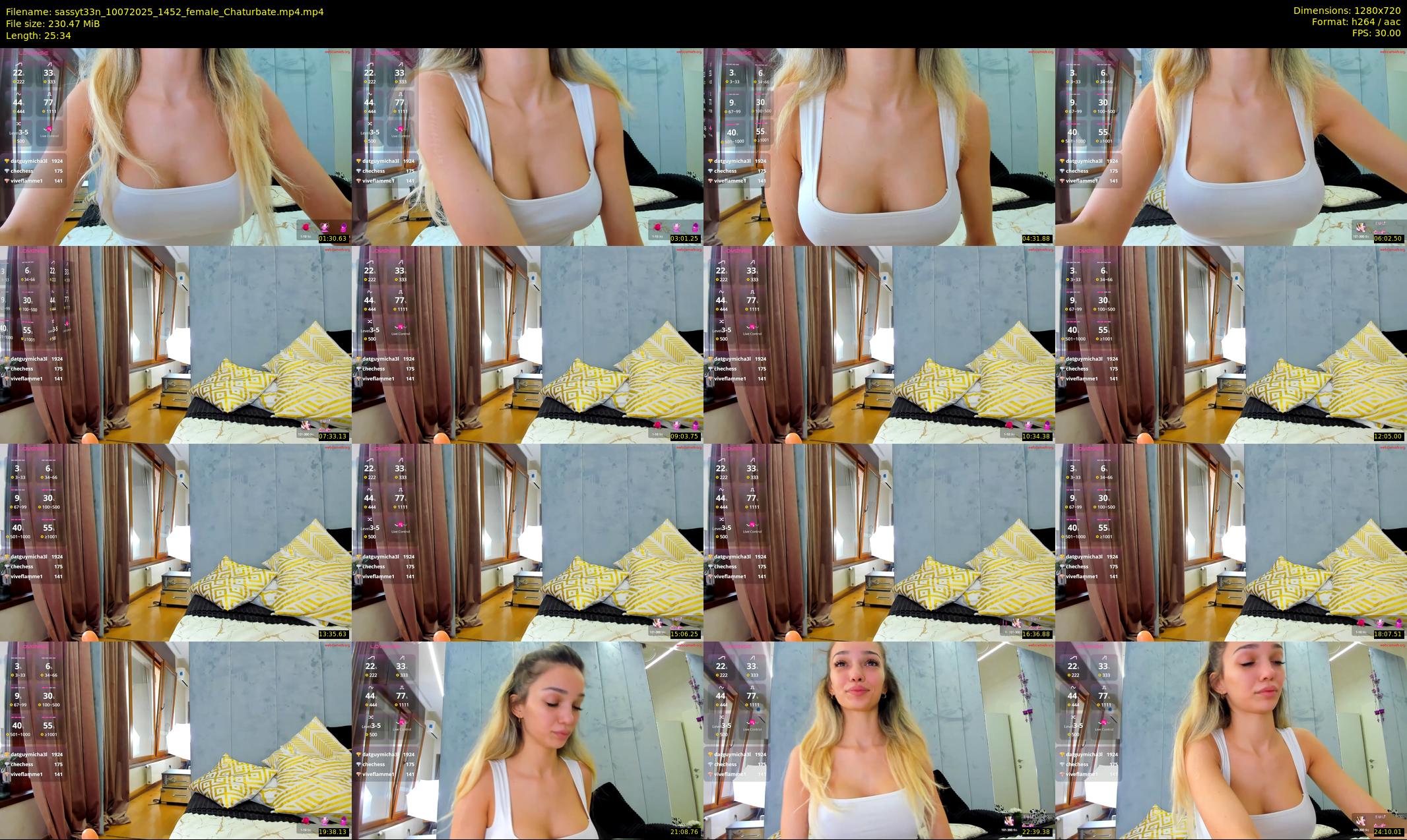 sassyt33n — 26 minute Chaturbate female cam show recording, 720p, Jul 10, 2025