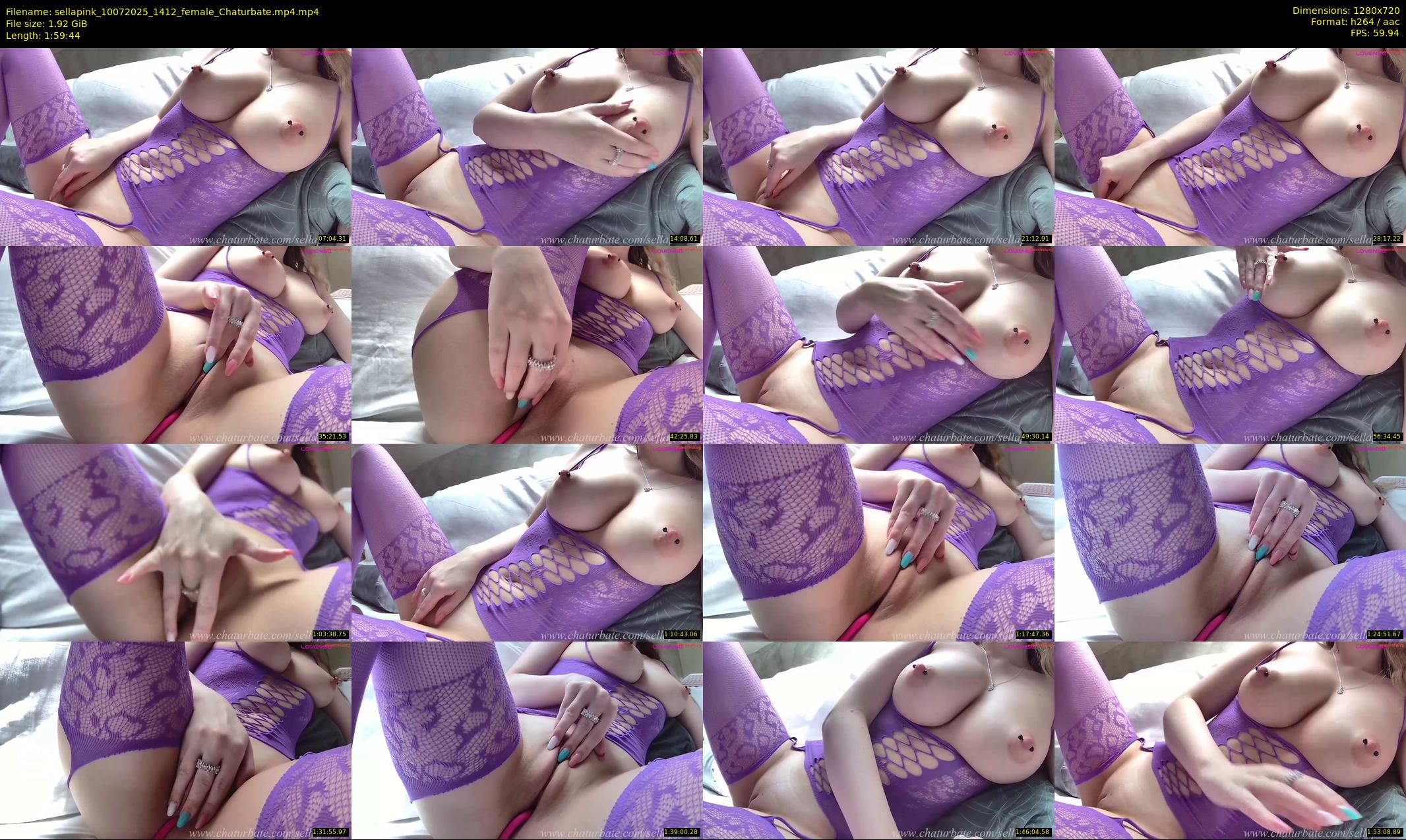 sellapink — 120 minute Chaturbate female cam show recording, 720p, Jul 10, 2025