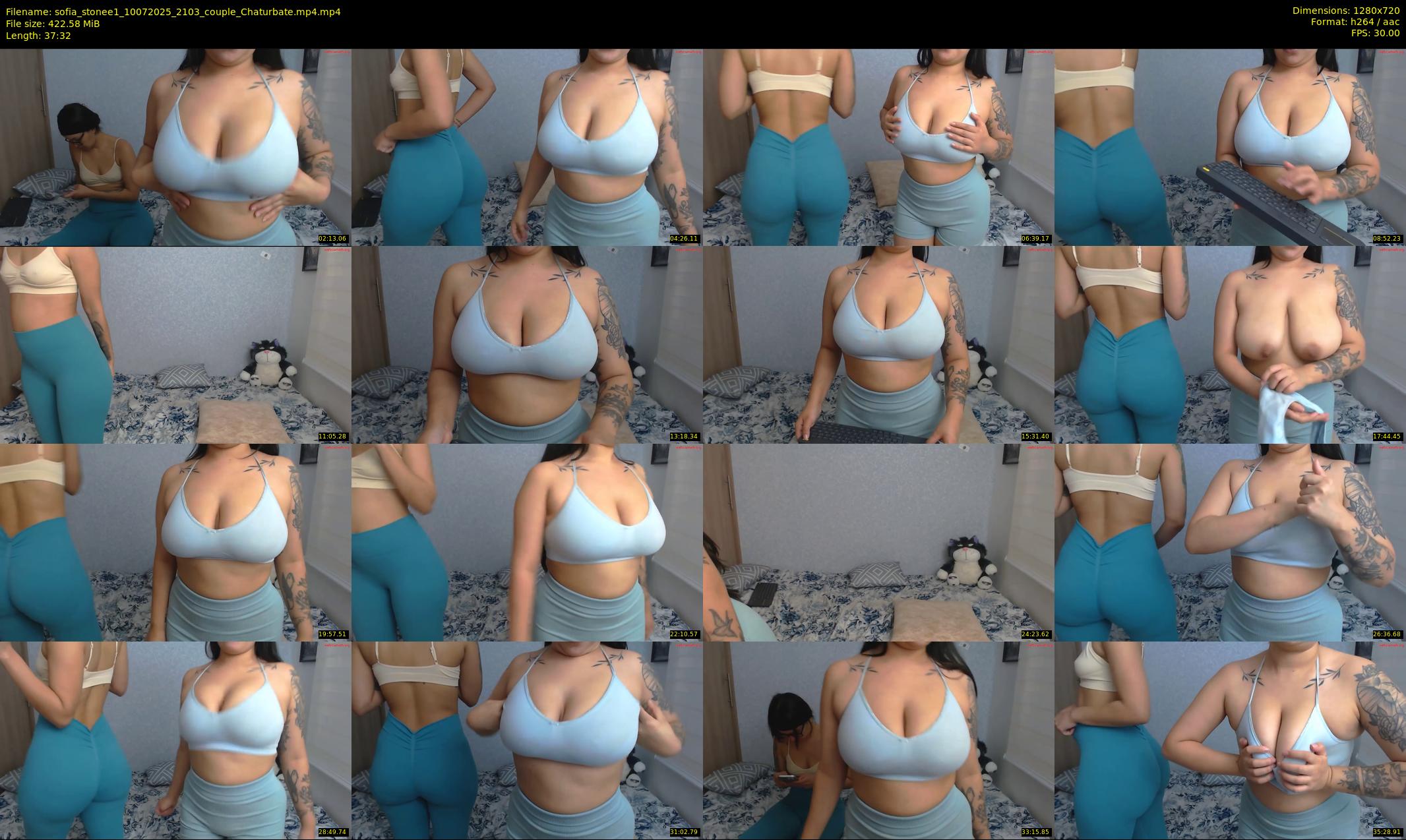 sofia_stonee1 — 38 minute Chaturbate female cam show recording, 720p, Jul 10, 2025