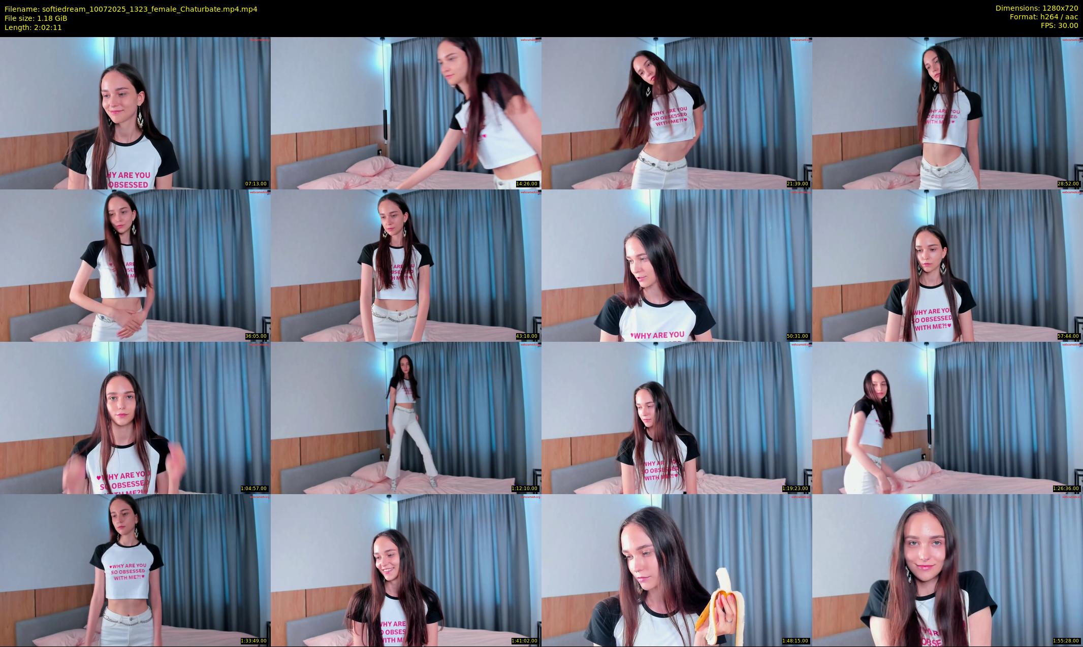 softiedream — 123 minute Chaturbate female cam show recording, 720p, Jul 10, 2025