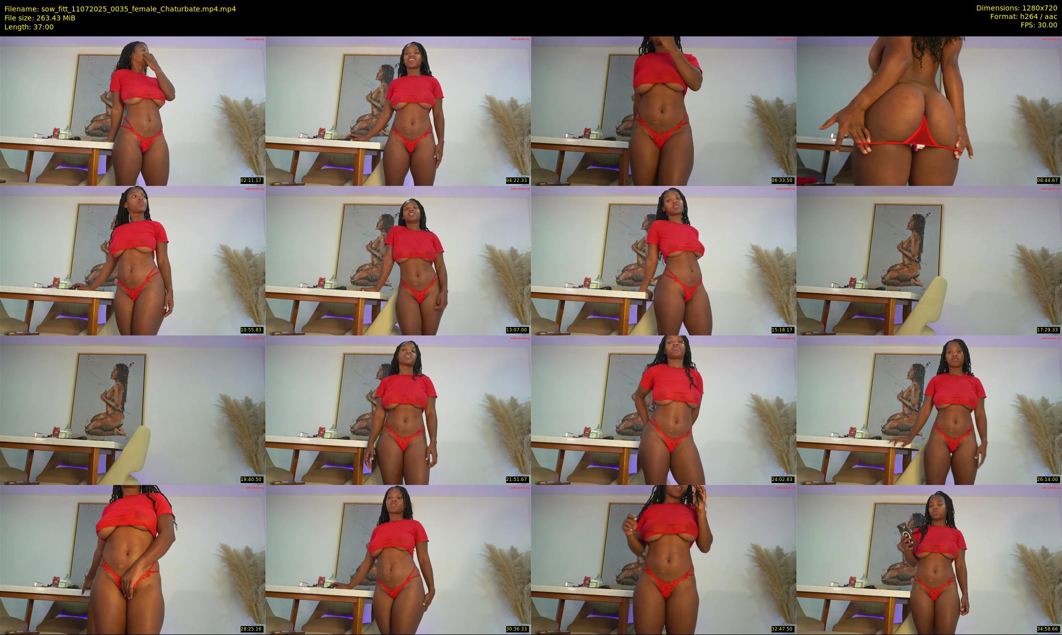 sow_fitt — 37 minute Chaturbate female cam show recording, 720p, Jul 11, 2025