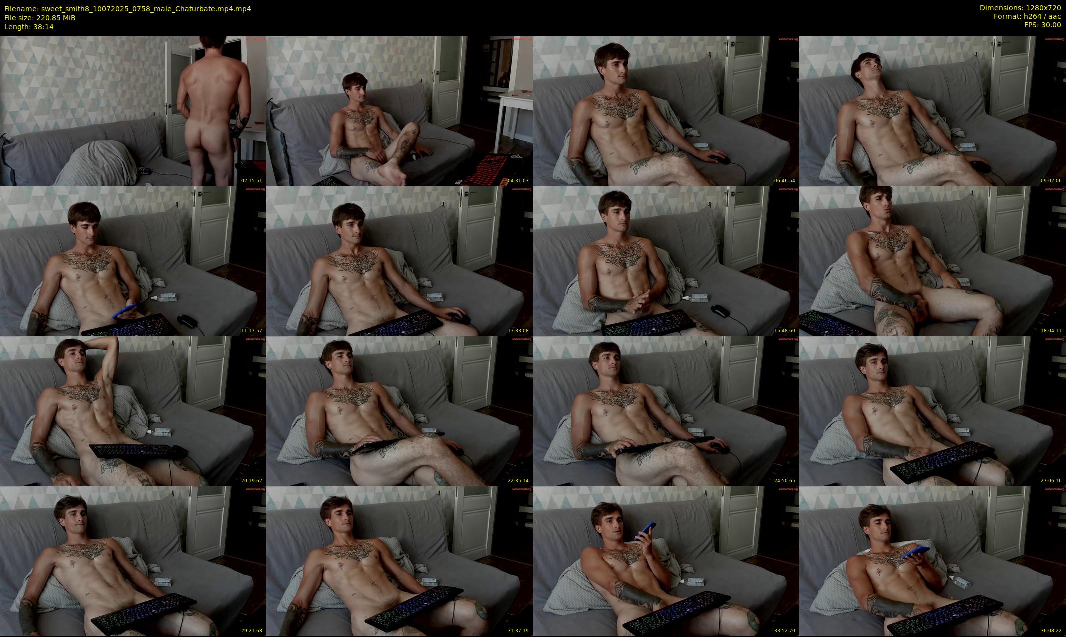 sweet_smith8 — 39 minute Chaturbate male cam show recording, 720p, Jul 10, 2025