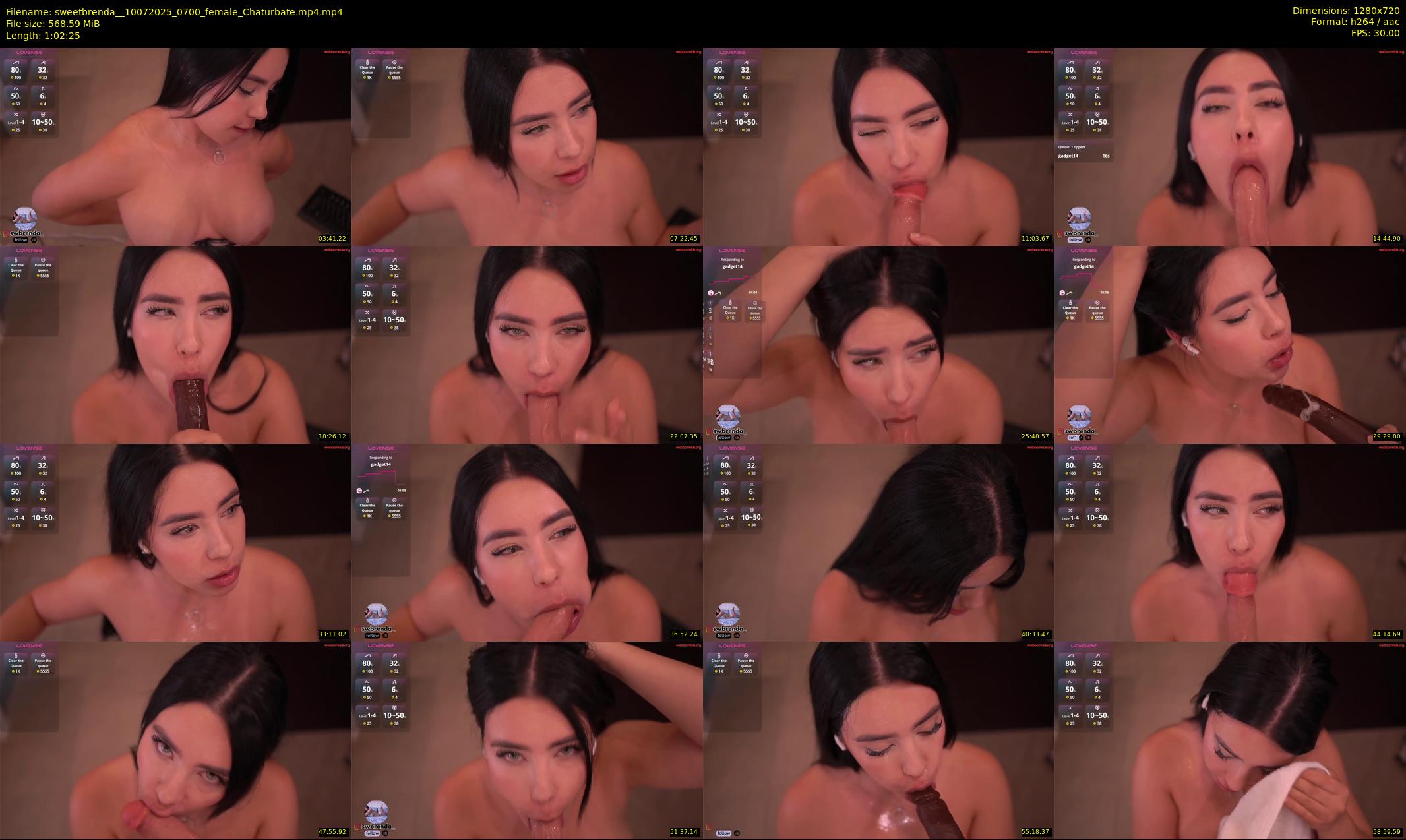 sweetbrenda_ — 63 minute Chaturbate female cam show recording, 720p, Jul 10, 2025