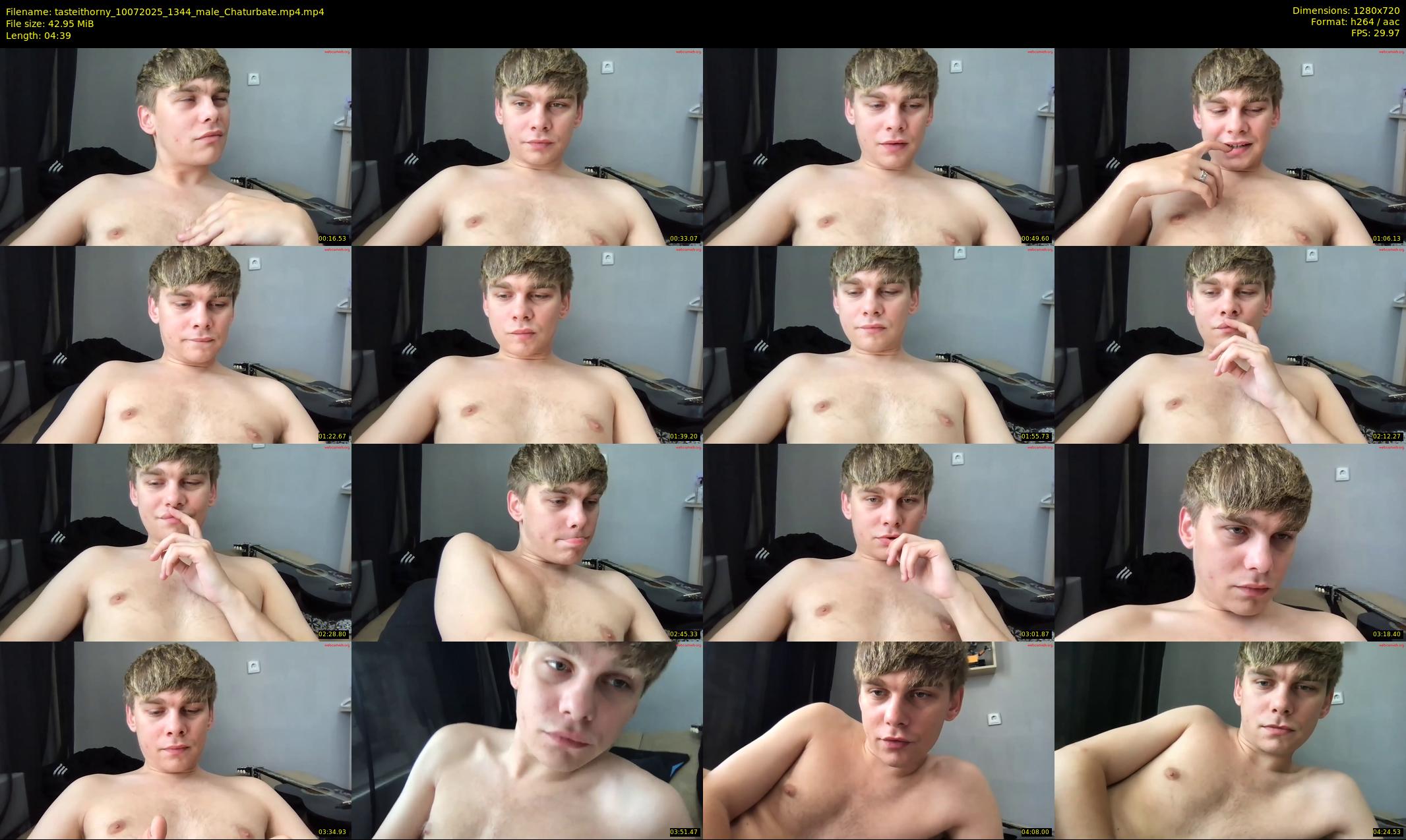 tasteithorny — 5 minute Chaturbate male cam show recording, 720p, Jul 10, 2025