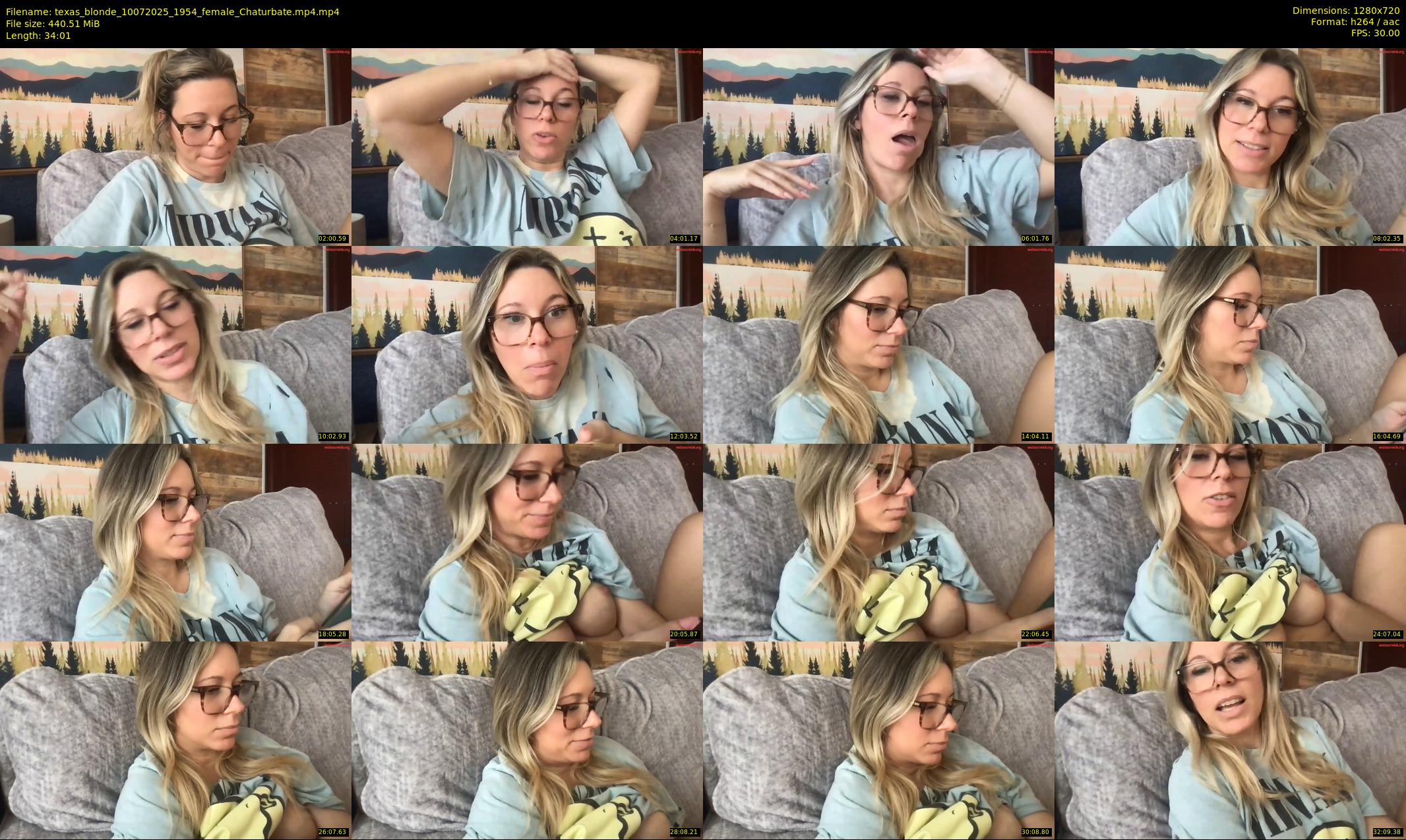 texas_blonde — 35 minute Chaturbate female cam show recording, 720p, Jul 10, 2025