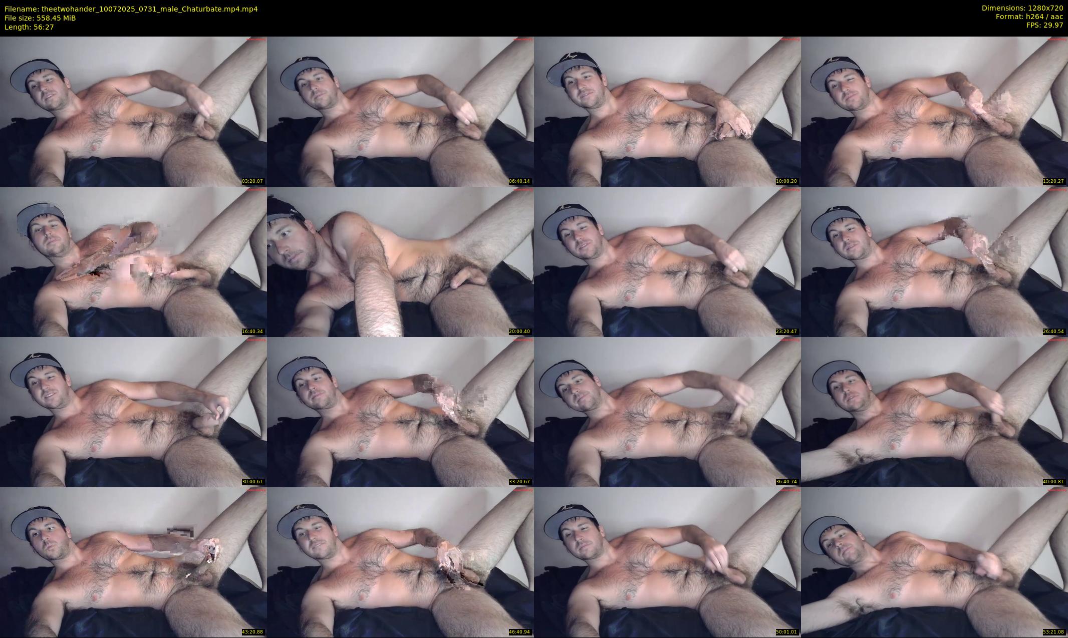 theetwohander — 57 minute Chaturbate male cam show recording, 720p, Jul 10, 2025