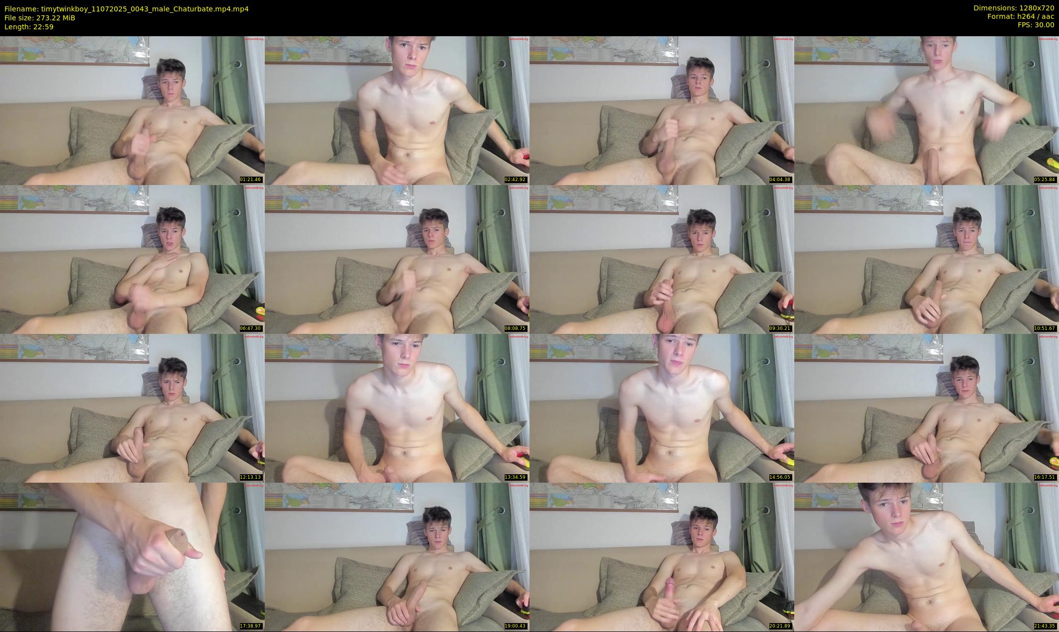timytwinkboy — 23 minute Chaturbate male cam show recording, 720p, Jul 11, 2025