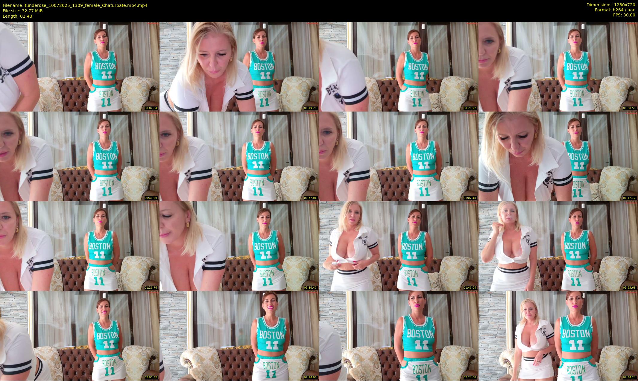 tunderose — 3 minute Chaturbate female cam show recording, 720p, Jul 10, 2025