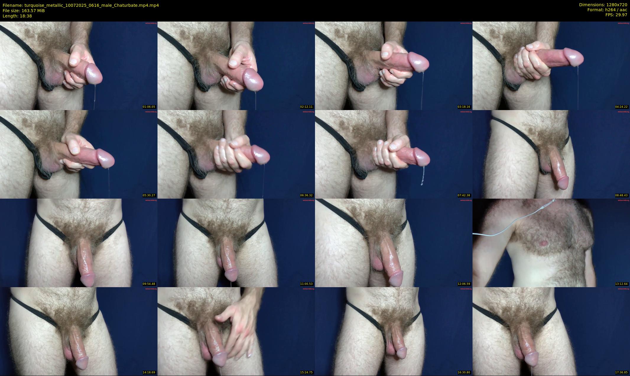 turquoise_metallic — 19 minute Chaturbate male cam show recording, 720p, Jul 10, 2025