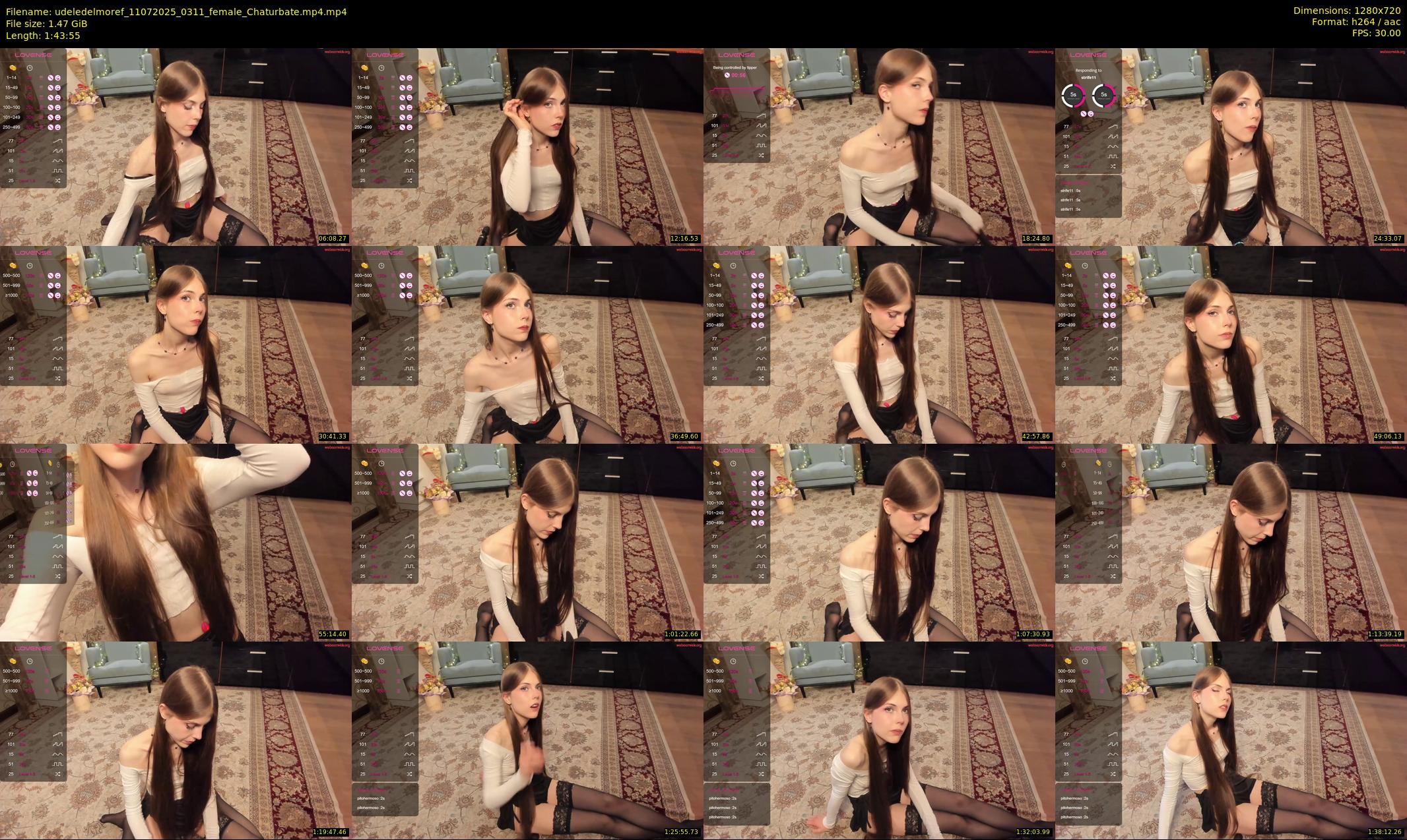 udeledelmoref — 104 minute Chaturbate female cam show recording, 720p, Jul 11, 2025