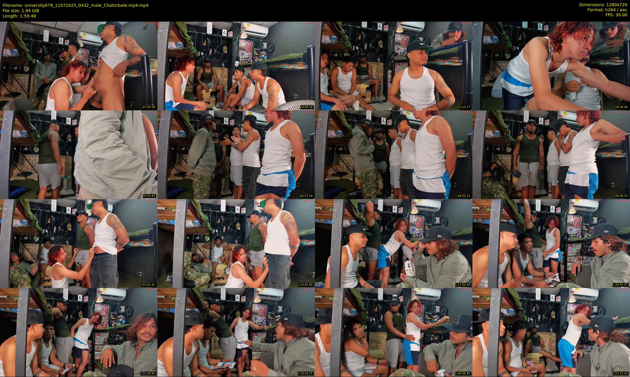university079 — 120 minute Chaturbate male cam show recording, 720p, Jul 11, 2025