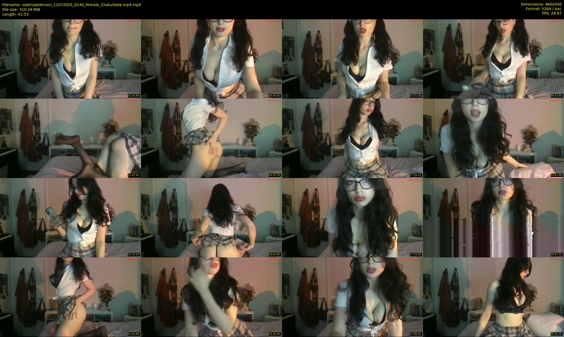 valeriapeterson — 42 minute Chaturbate female cam show recording, 480p, Jul 11, 2025