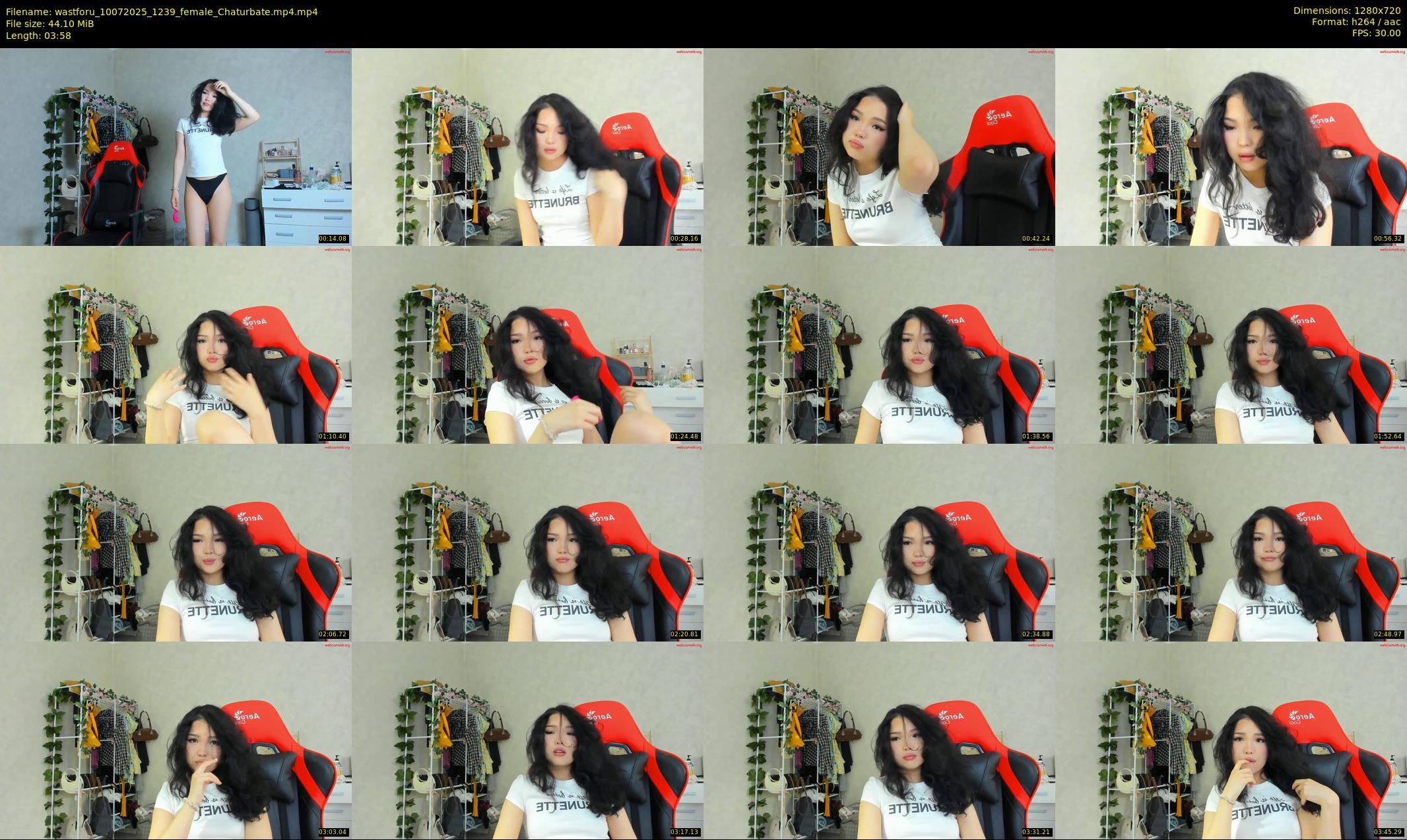 wastforu — 4 minute Chaturbate female cam show recording, 720p, Jul 10, 2025