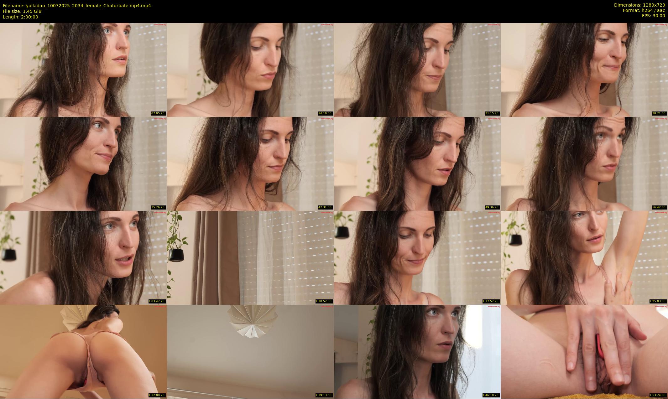 yulladao — 120 minute Chaturbate female cam show recording, 720p, Jul 10, 2025