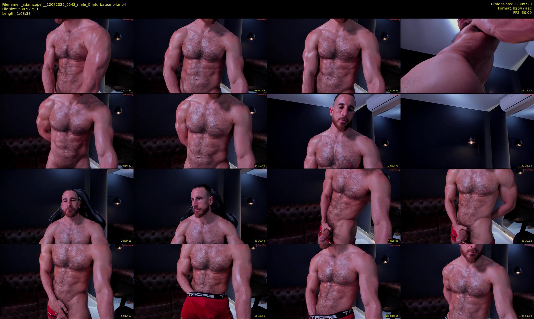 _adamcoper_ — 69 minute Chaturbate male cam show recording, 720p, Jul 12, 2025